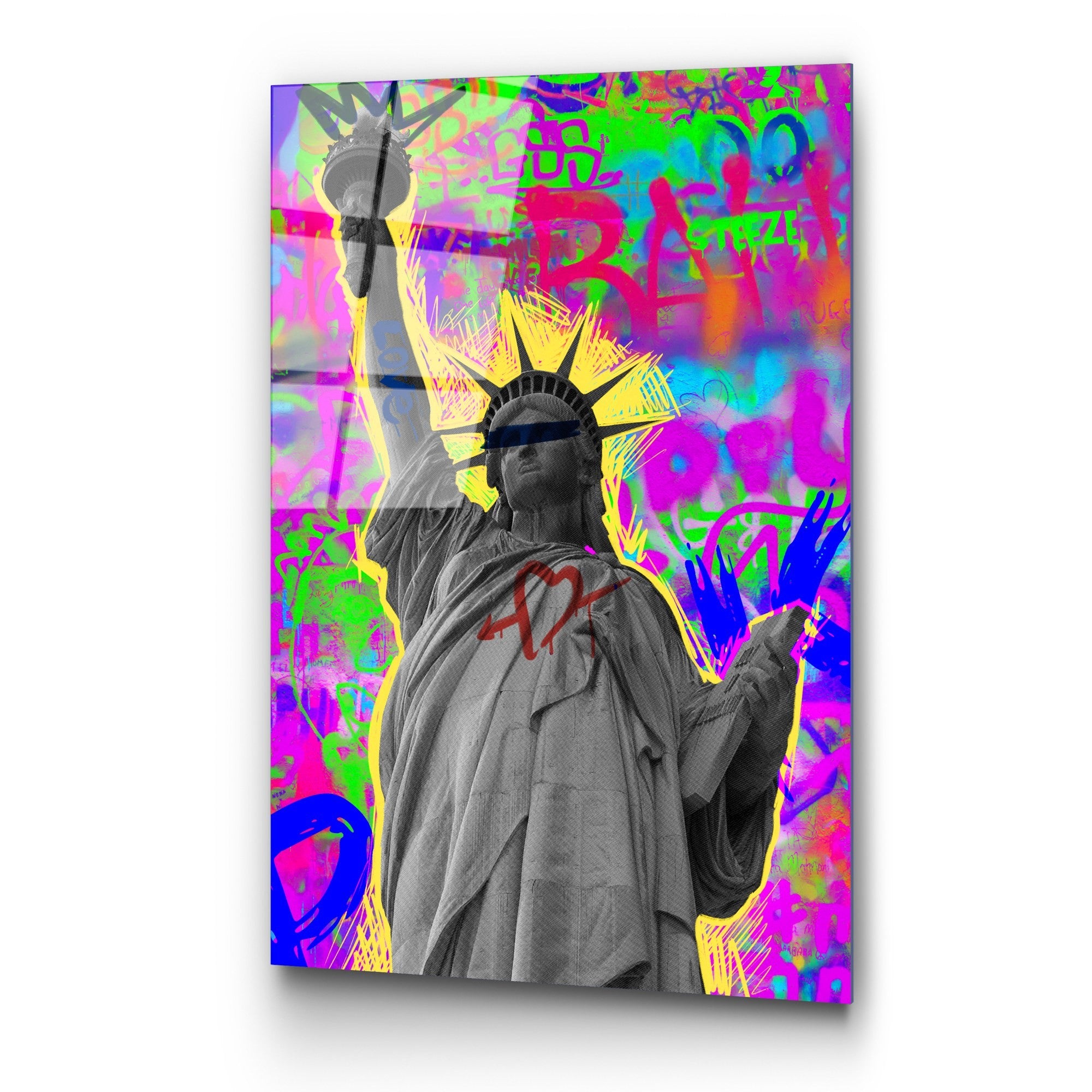 Quadro Decorativo em Vidro Temperado Multicolor 70x100 cm (4 mm) – UV-785 | Ref. 123BZM2277