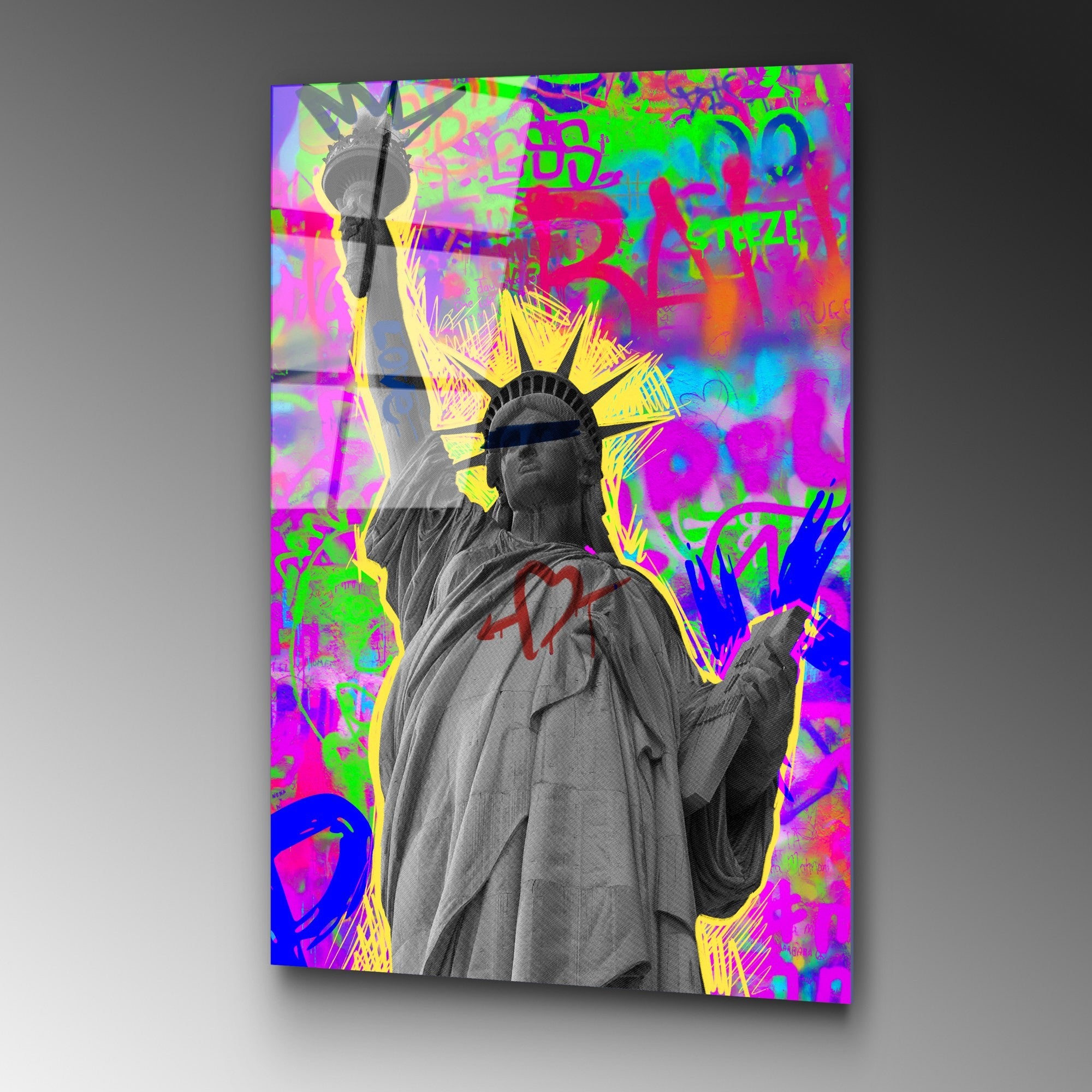 Quadro Decorativo em Vidro Temperado Multicolor 70x100 cm (4 mm) – UV-785 | Ref. 123BZM2277