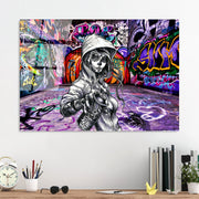 Quadro Decorativo em Vidro Temperado UV-786, Multicolor, 70 x 100 cm (4 mm)