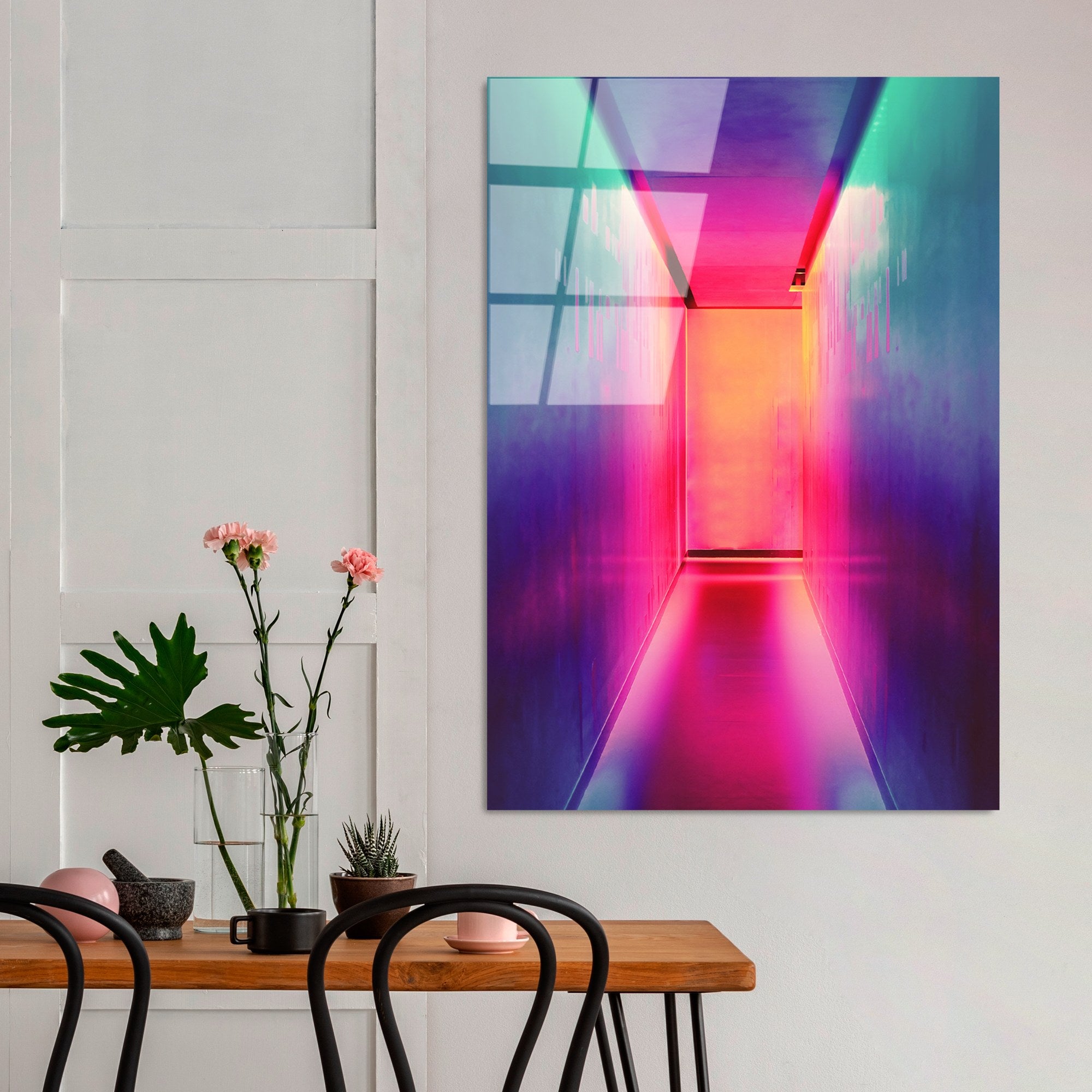 Quadro Decorativo em Vidro Temperado 70 x 100 cm (4 mm), Multicolorido – UV-788 | 123BZM2280