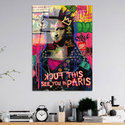 Quadro Decorativo em Vidro Temperado UV-789 Multicolor 70 x 100 cm (4 mm)