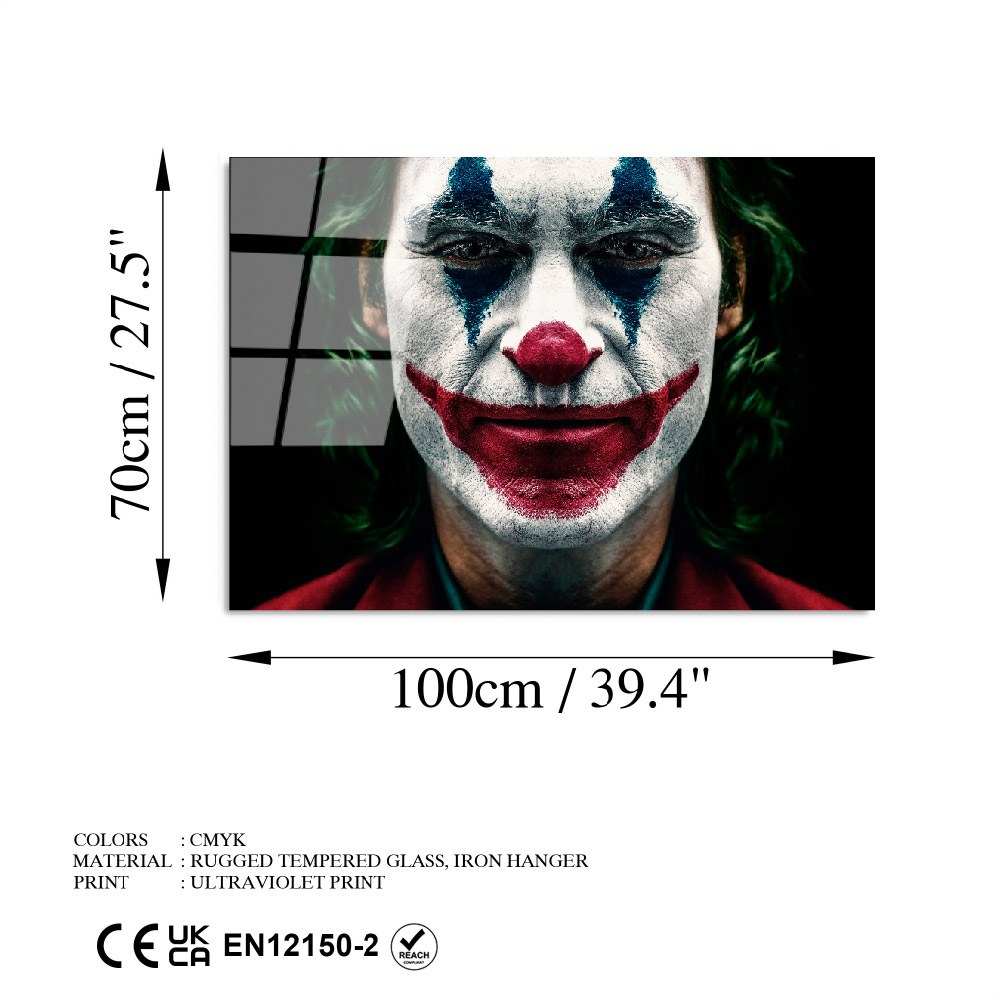 Quadro Decorativo em Vidro Temperado UV-791 (70 x 100 cm), Multicolor, 4 mm