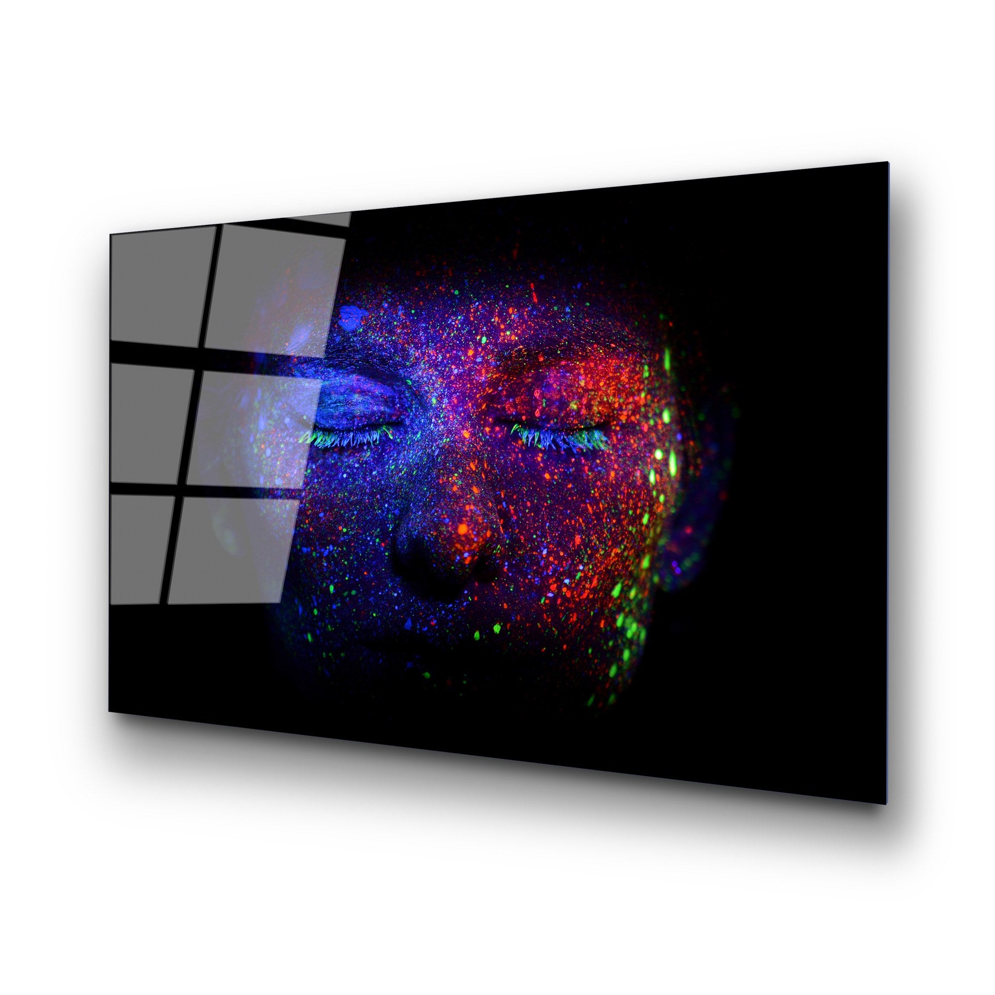 Quadro Decorativo em Vidro Temperado UV-792, Multicolor, 70 x 100 cm, 4 mm