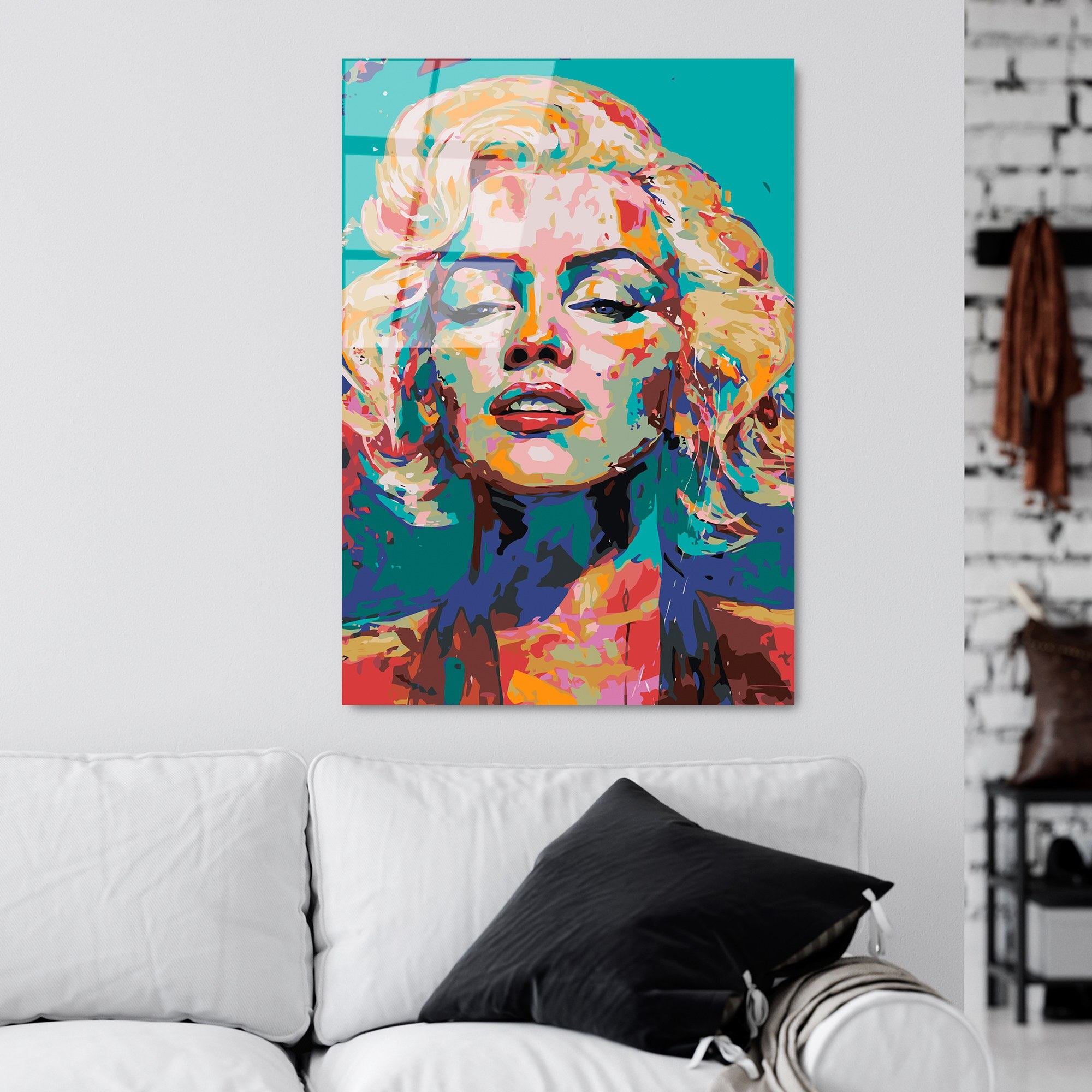 Quadro Decorativo em Vidro Temperado UV-793, 70 x 100 cm, Multicolor (100% Vidro Temperado, 4 mm)