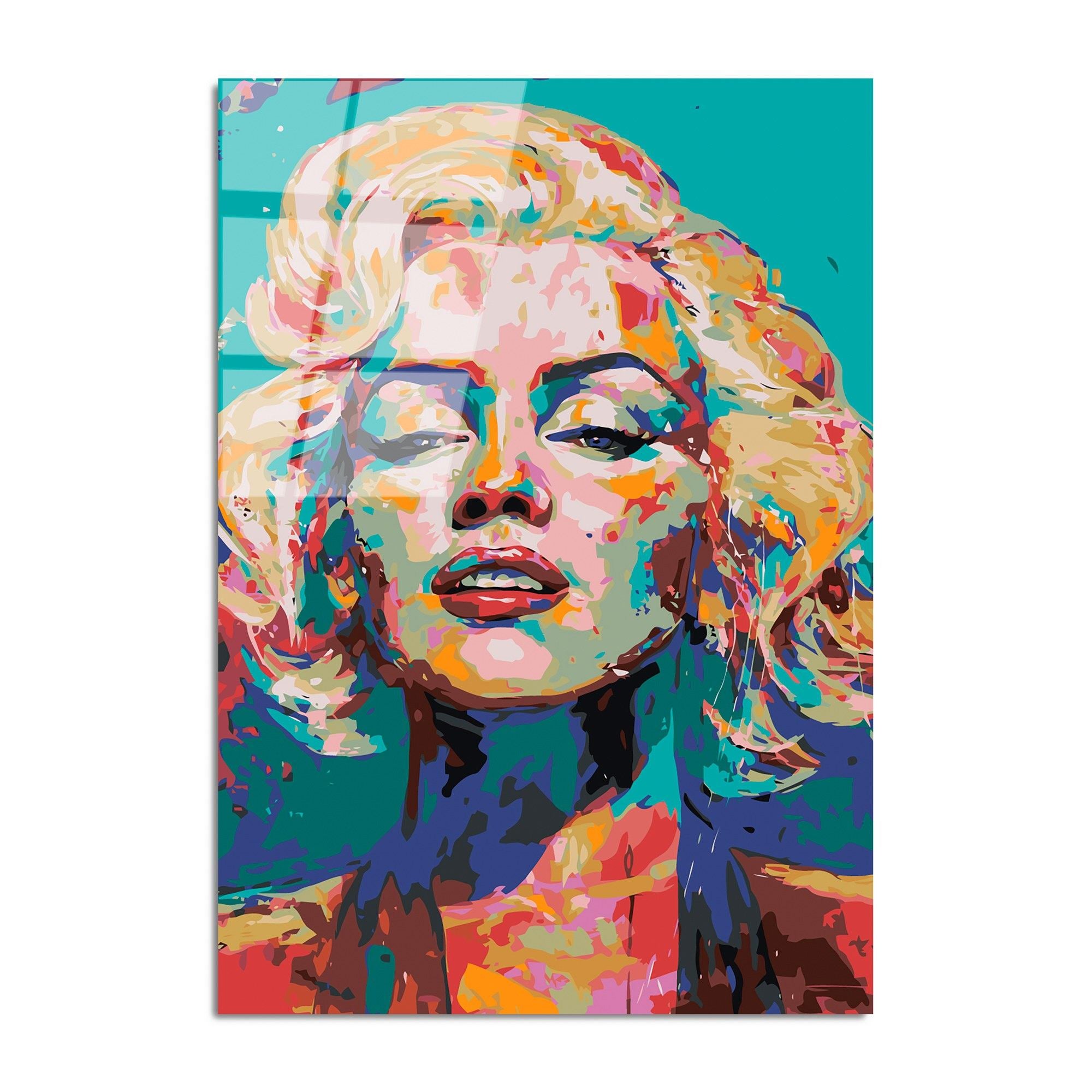 Quadro Decorativo em Vidro Temperado UV-793, 70 x 100 cm, Multicolor (100% Vidro Temperado, 4 mm)