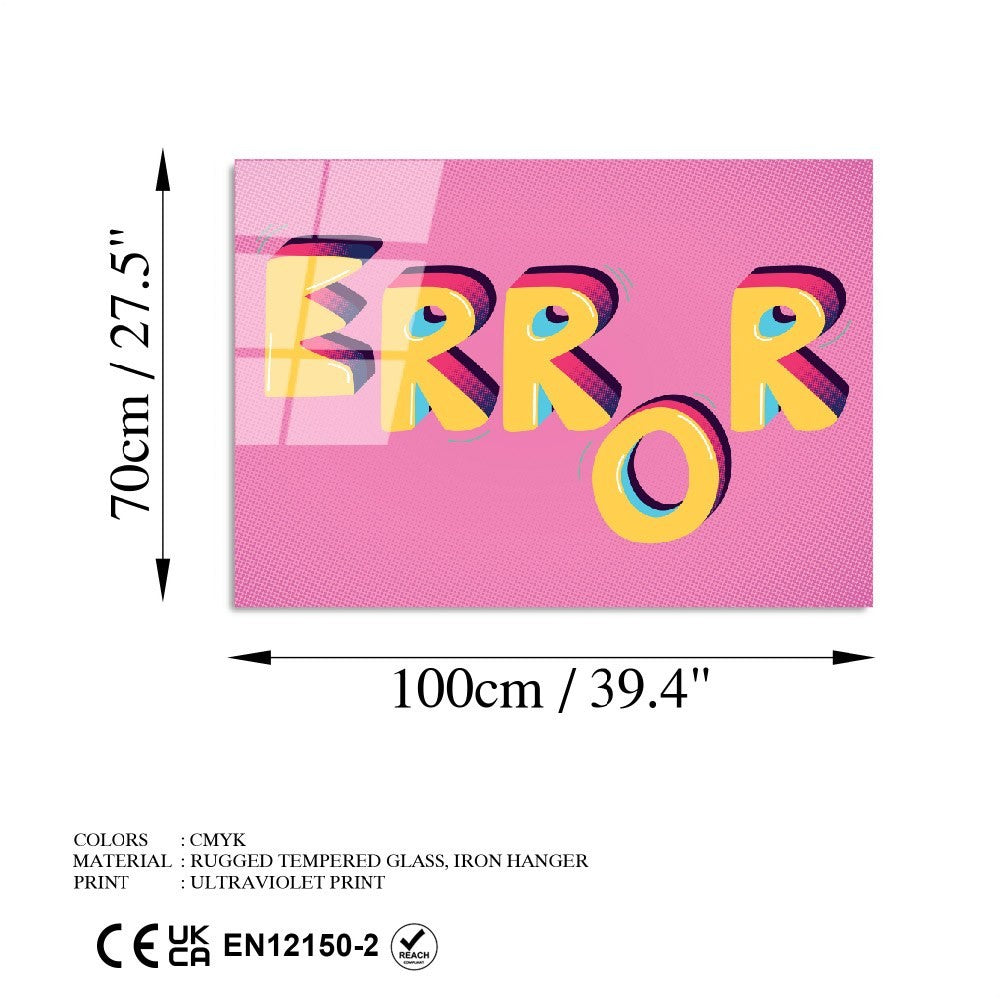 Quadro Decorativo em Vidro Temperado UV-794, 70x100 cm, 4 mm, Multicolor (Ref. 123BZM2286)