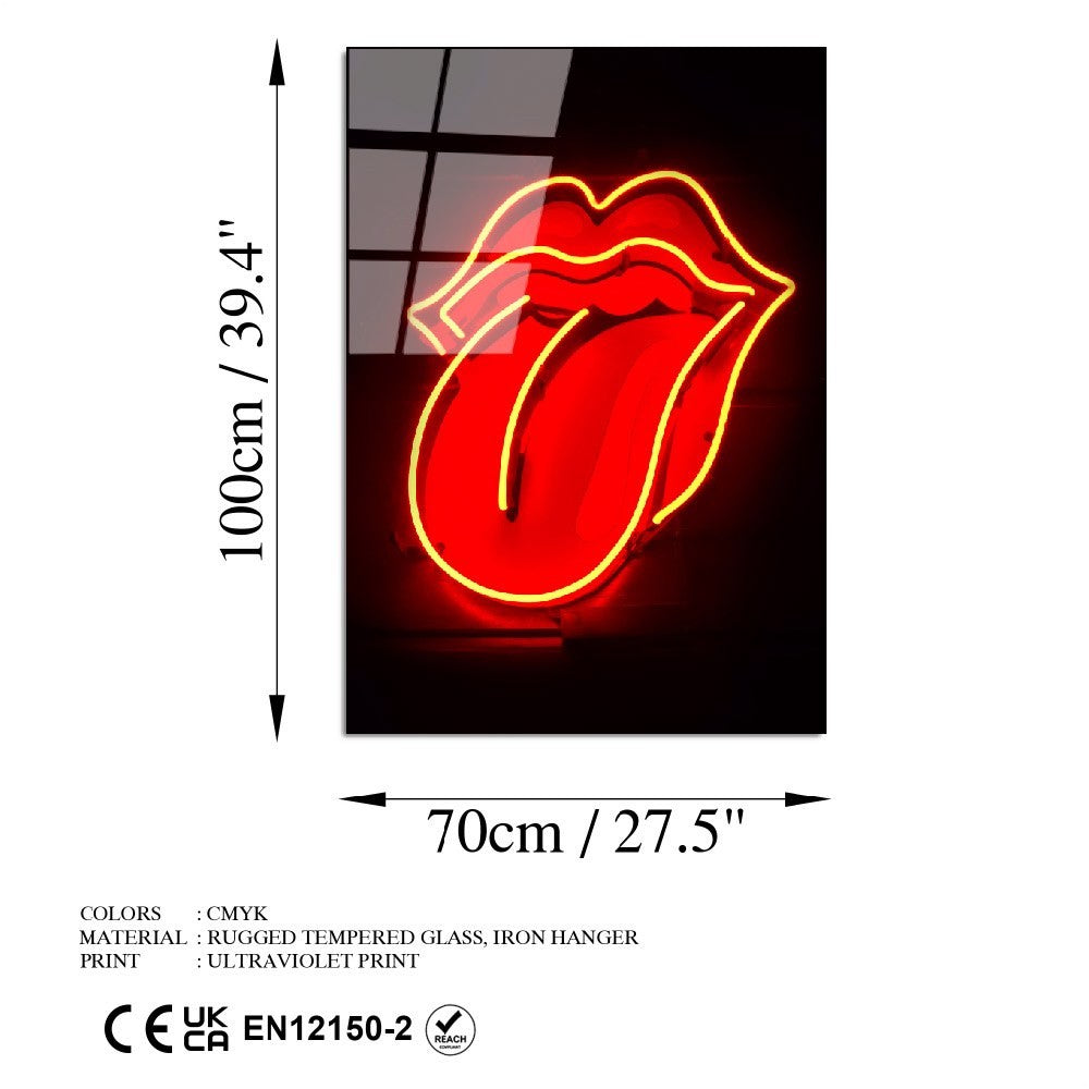 Quadro Decorativo em Vidro Temperado 70x100 cm (4 mm) – Multicolor | UV-796