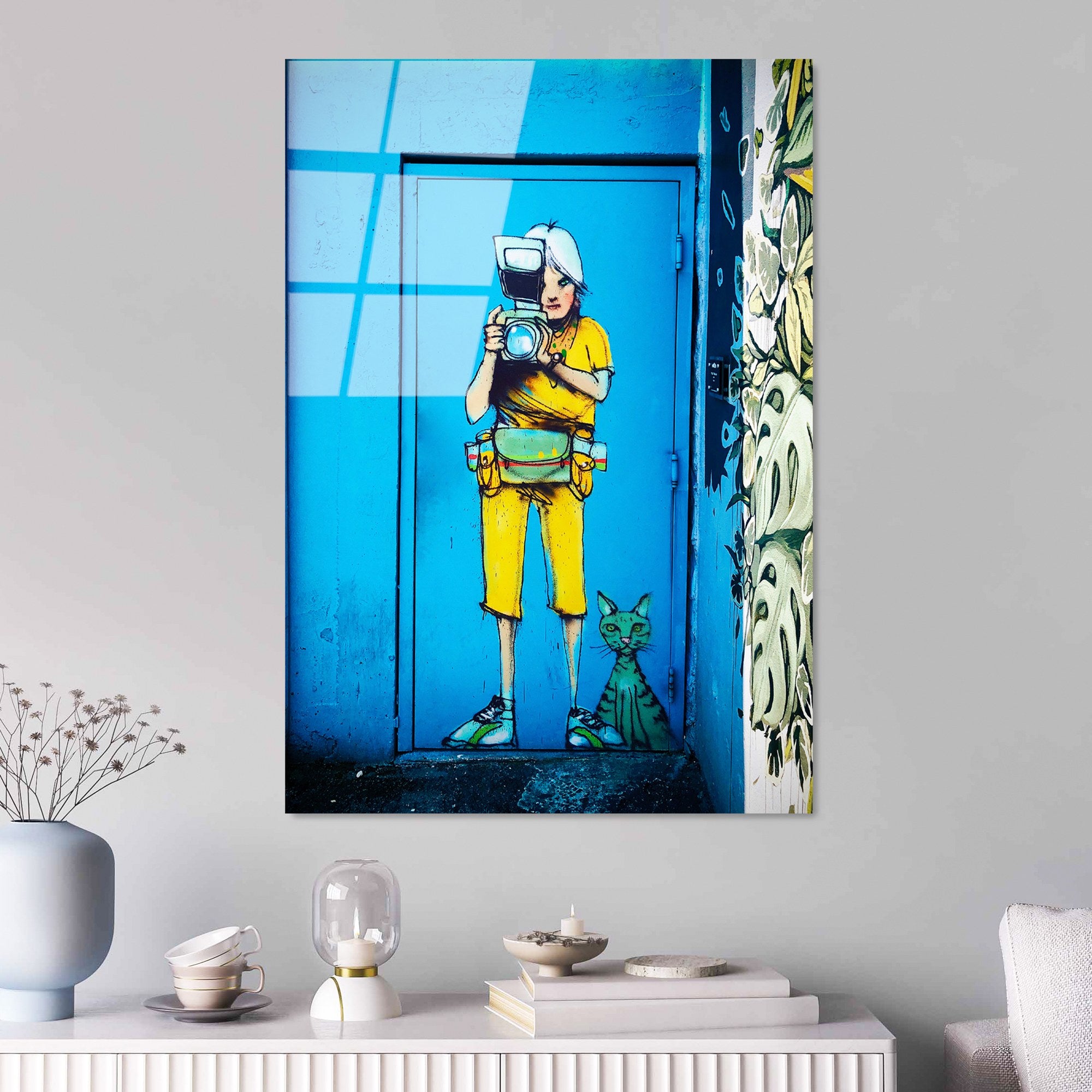 Quadro Decorativo em Vidro Temperado Multicolor 70x100 cm (4 mm) | UV-797