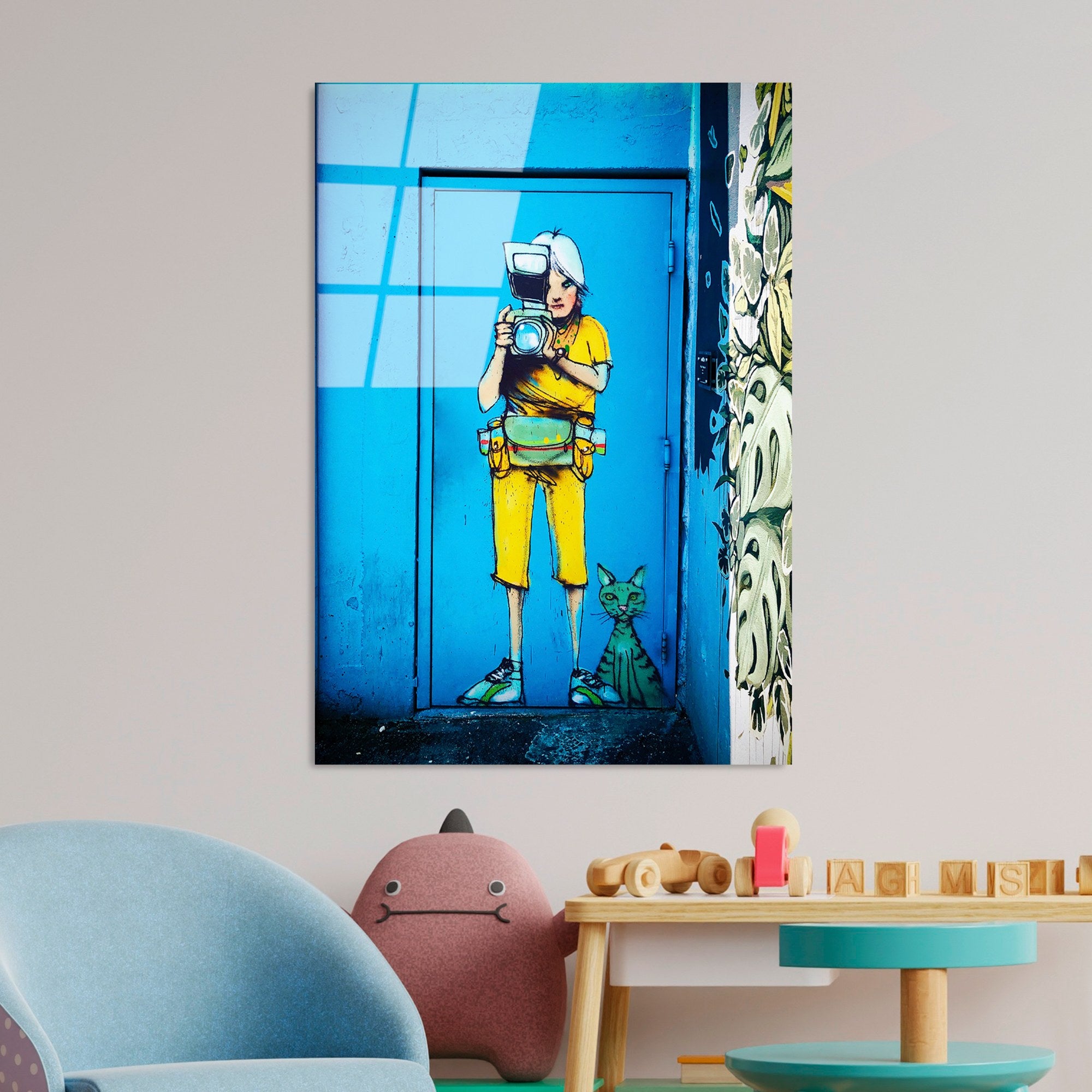 Quadro Decorativo em Vidro Temperado Multicolor 70x100 cm (4 mm) | UV-797