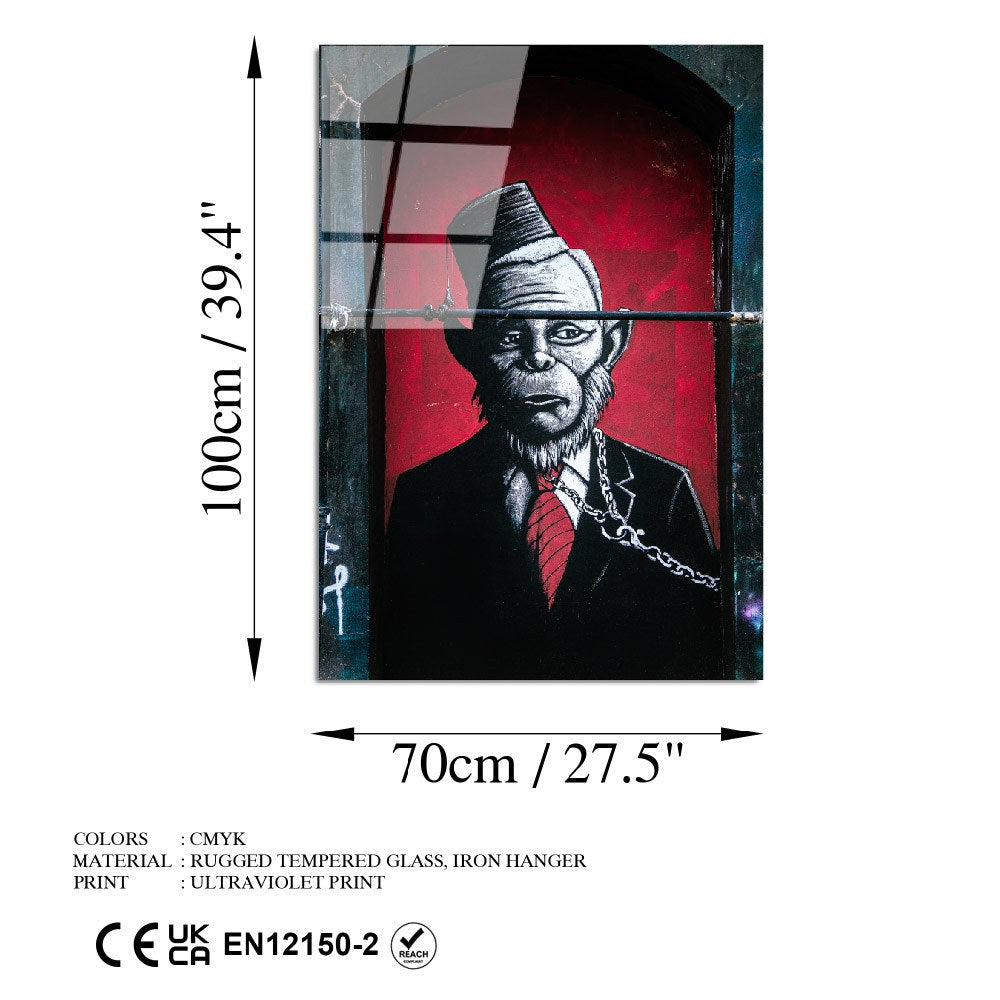 Quadro Decorativo em Vidro Temperado Multicolor UV-798 (70 x 100 cm, 4 mm) | Ref. 123BZM2290