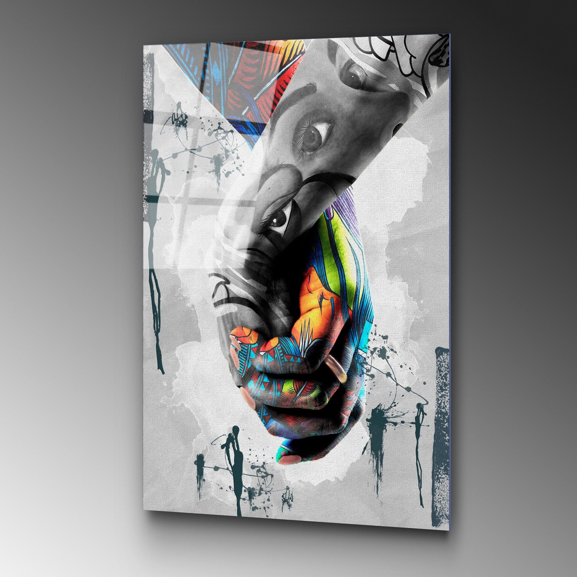 Quadro Decorativo em Vidro Temperado UV-799, 70 x 100 cm, Multicolor (4 mm)