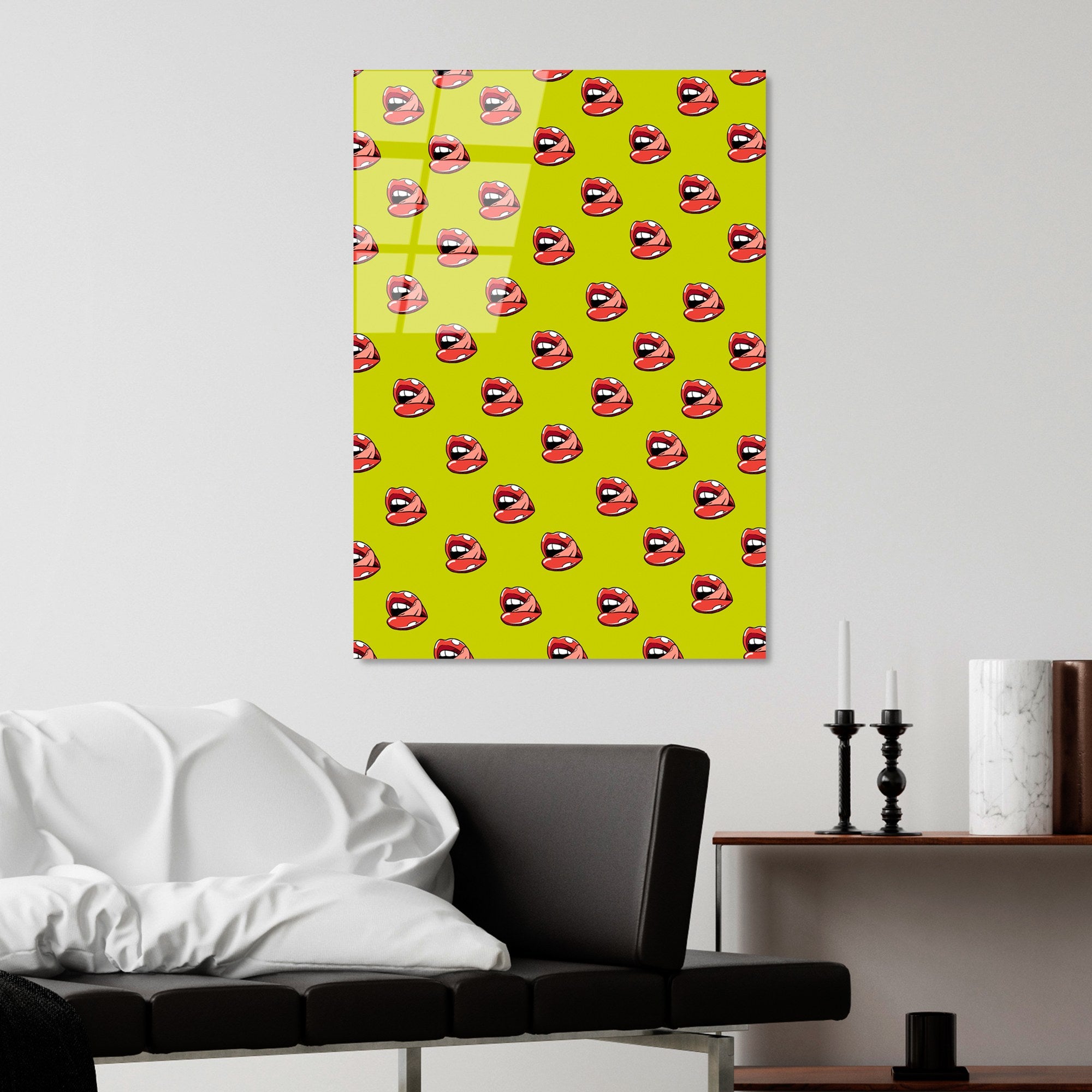 Quadro Decorativo em Vidro Temperado UV-801, Multicor, 70 x 100 cm, 4 mm