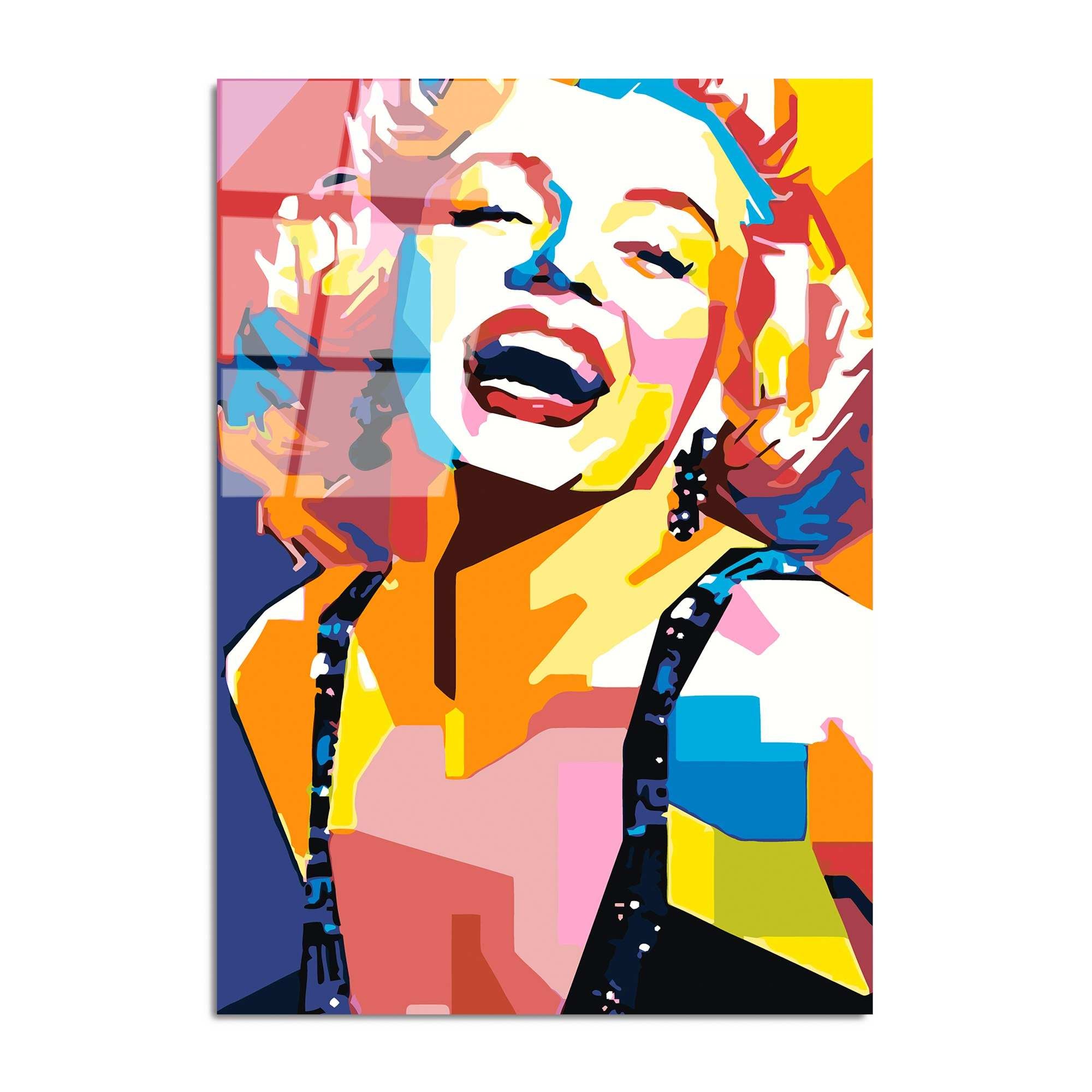 Quadro Decorativo em Vidro Temperado UV-802, Multicolor, 70 x 100 cm (4 mm)