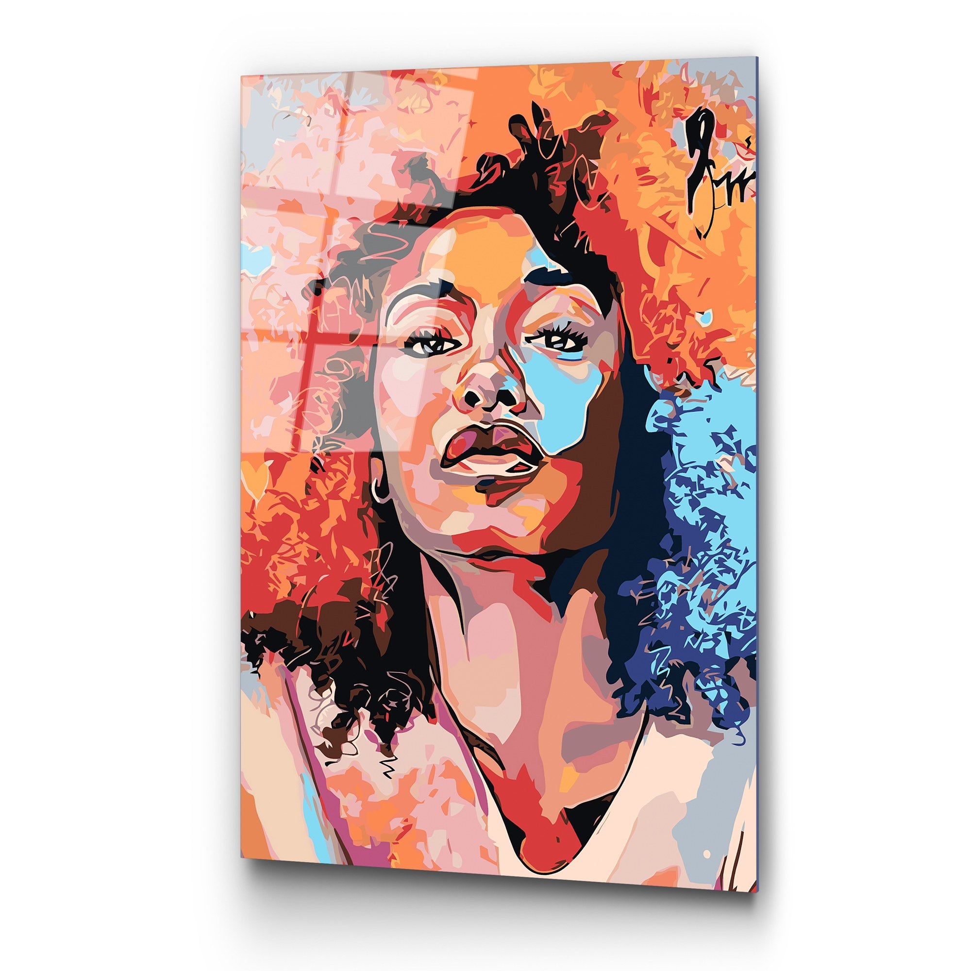 Quadro Decorativo em Vidro Temperado 70x100 cm (4 mm) Multicolor | UV-803 | Ref. 123BZM2295