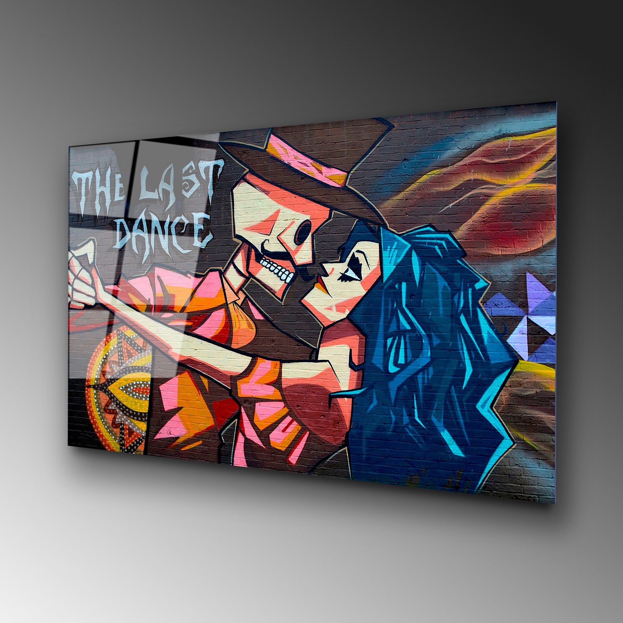 Quadro Decorativo em Vidro Temperado UV-805, 70 x 100 cm, Multicolor (4 mm)