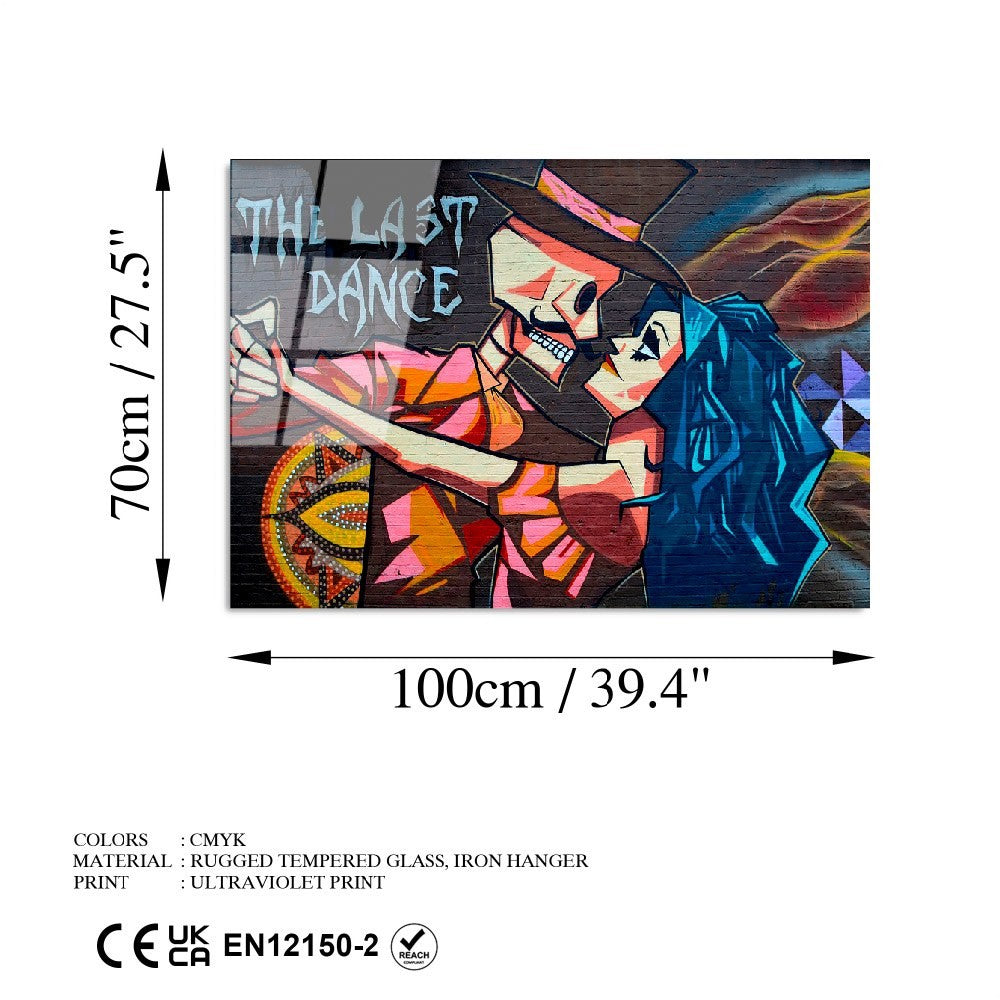 Quadro Decorativo em Vidro Temperado UV-805, 70 x 100 cm, Multicolor (4 mm)