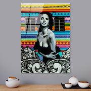 Quadro Decorativo em Vidro Temperado 70x100 cm (4 mm), Multicolor – UV-807 (Ref. 123BZM2299)