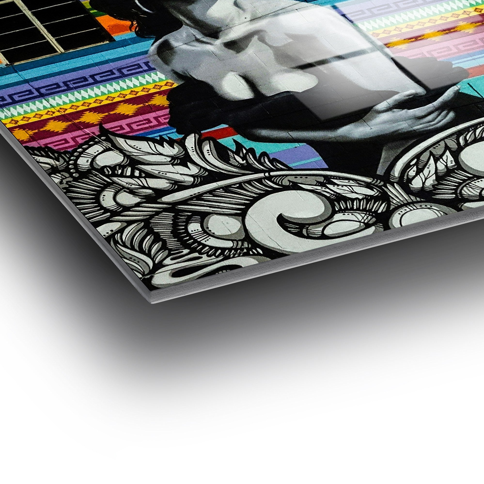 Quadro Decorativo em Vidro Temperado 70x100 cm (4 mm), Multicolor – UV-807 (Ref. 123BZM2299)