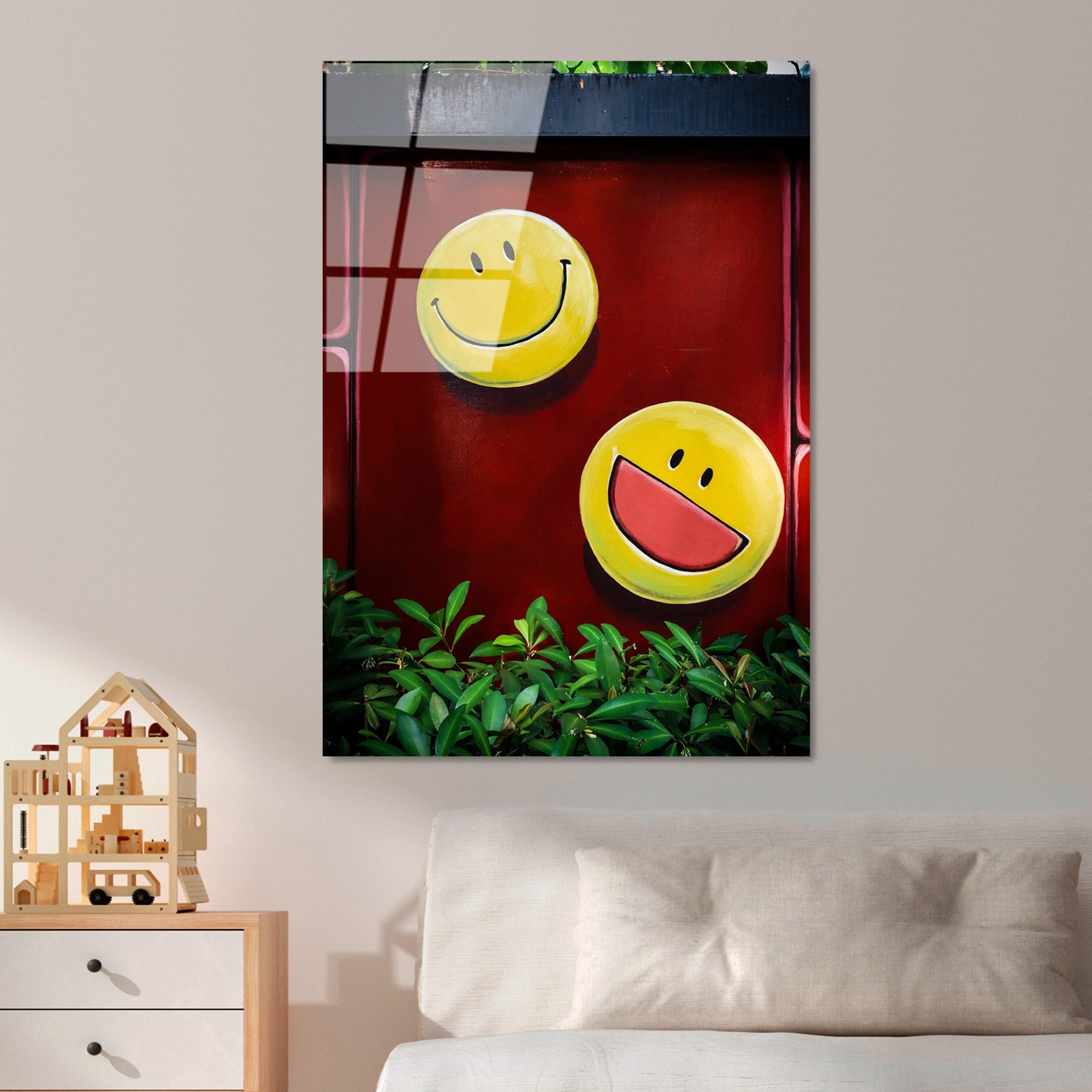 Quadro Decorativo em Vidro Temperado UV-808 Multicolor 70 x 100 cm (4 mm)