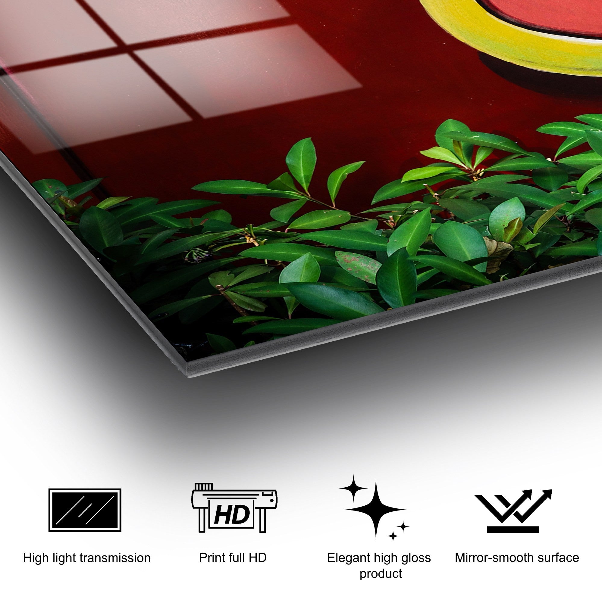 Quadro Decorativo em Vidro Temperado UV-808 Multicolor 70 x 100 cm (4 mm)