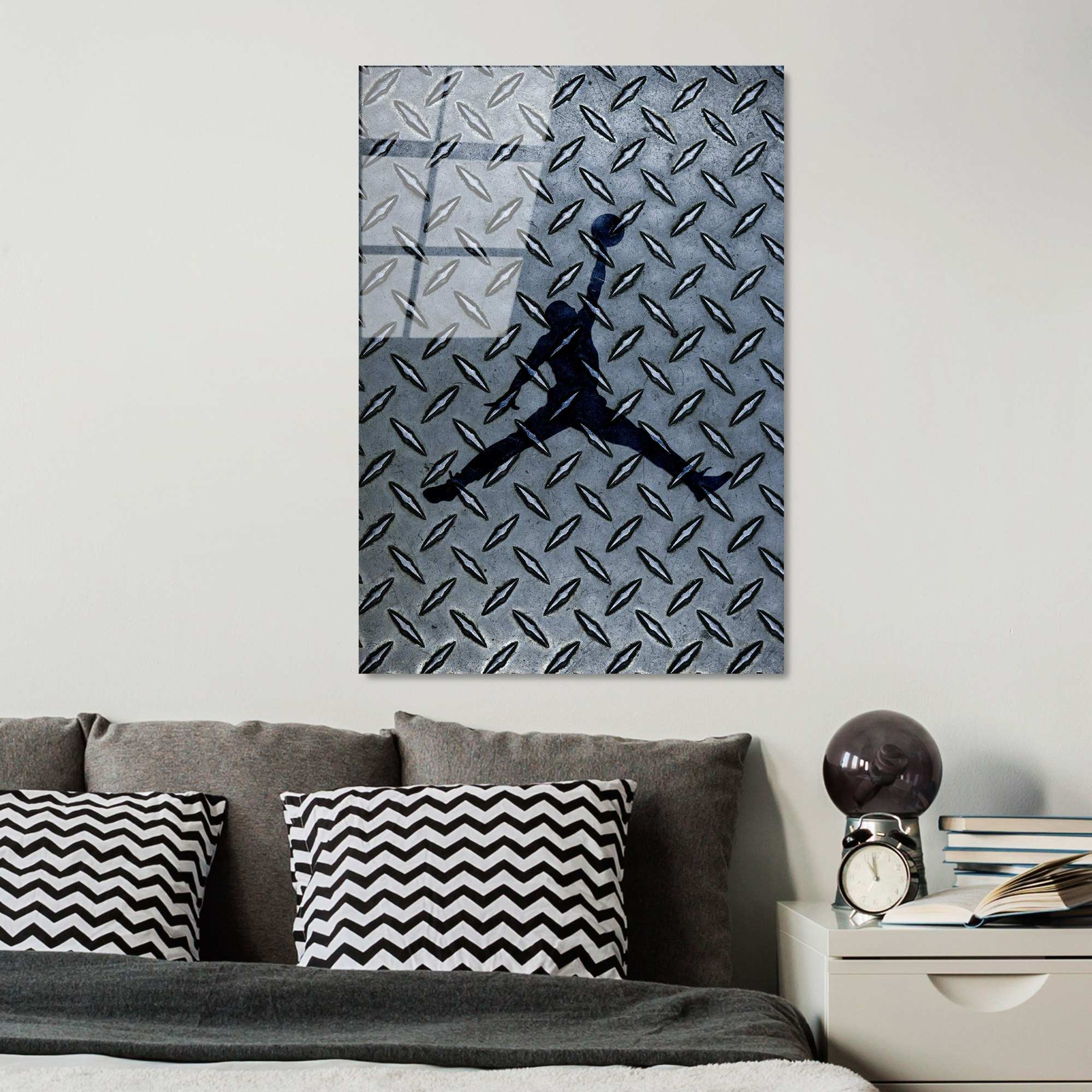 Quadro Decorativo em Vidro Temperado UV-810 Multicolor 70x100 cm (4 mm)