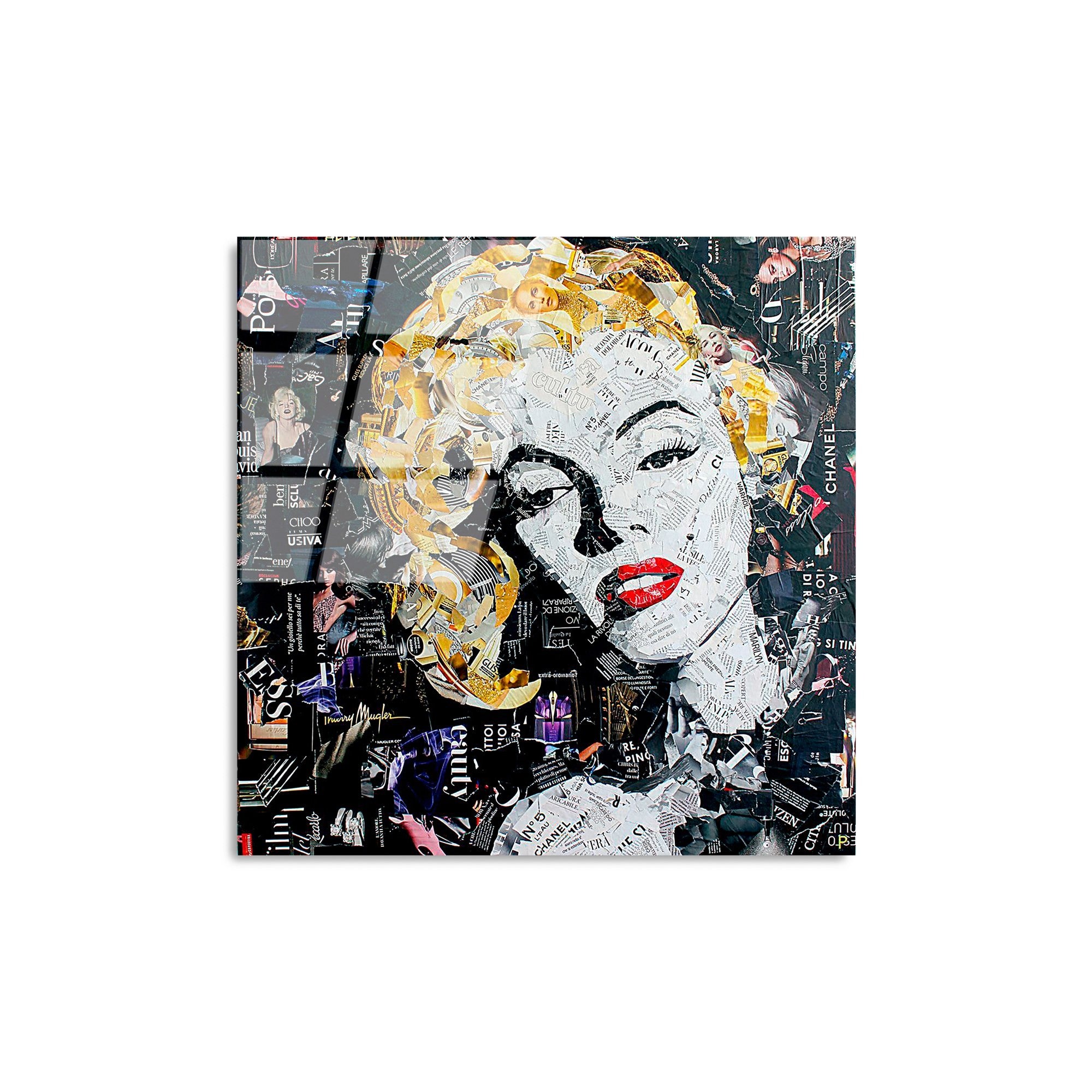 Quadro Decorativo em Vidro Temperado UV-812, Multicolor, 50 x 50 cm, 4 mm