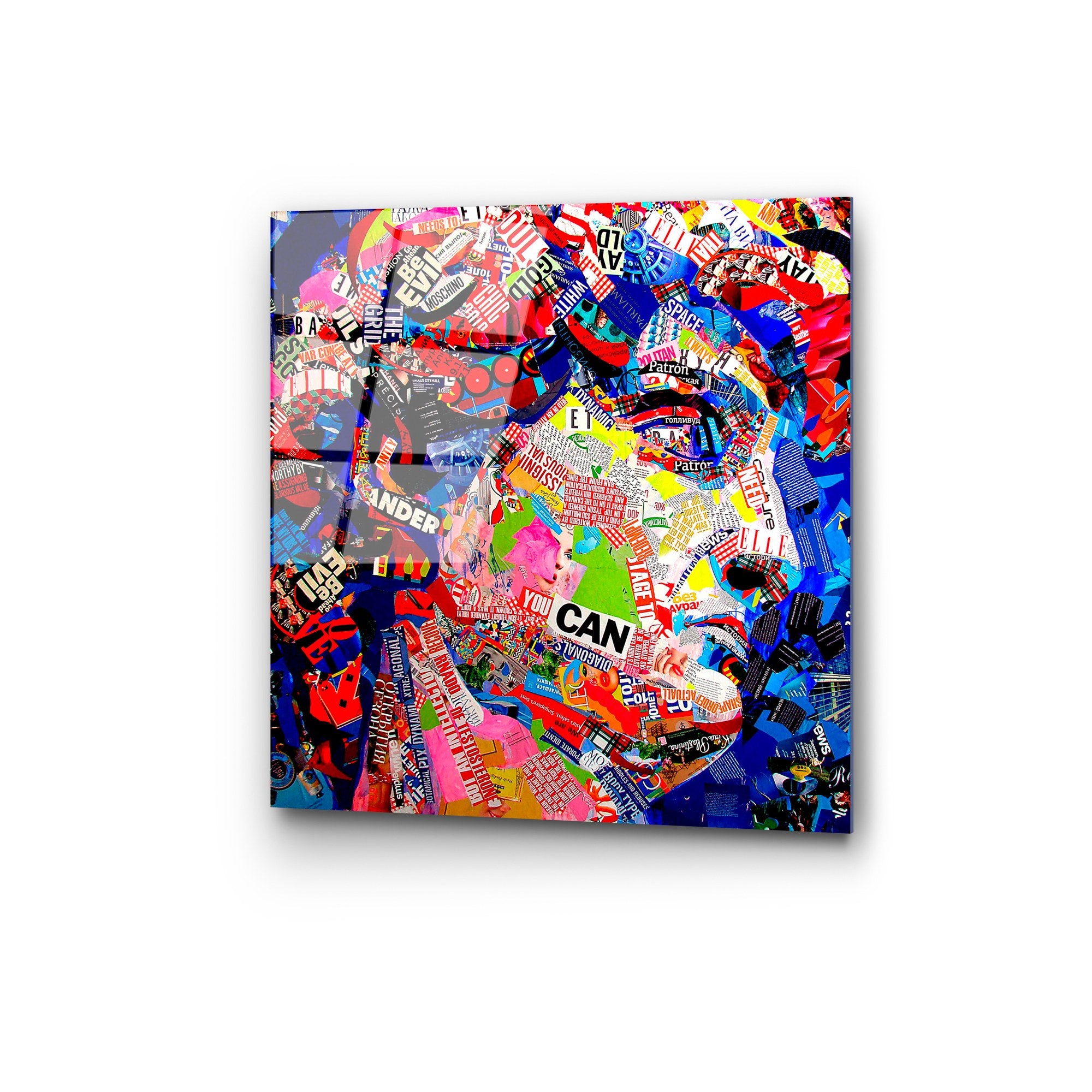 Quadro Decorativo em Vidro Temperado Multicolor 50x50 cm (4 mm) UV-813 – 123BZM2306