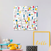 Quadro Decorativo em Vidro 100% Temperado UV-820, 50x50 cm, Multicolor (4 mm)
