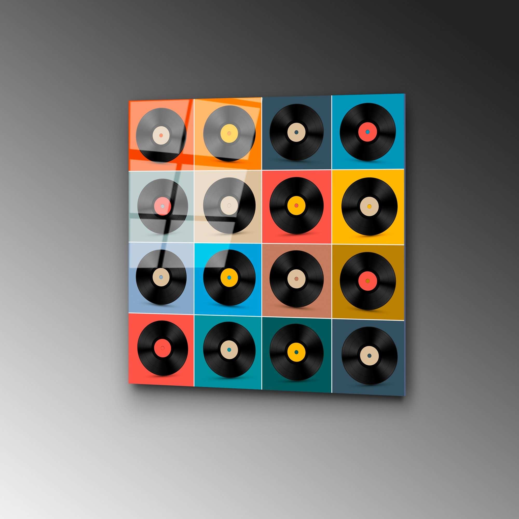 Quadro Decorativo em Vidro Temperado Multicolor 50 x 50 cm UV-822 (4 mm)