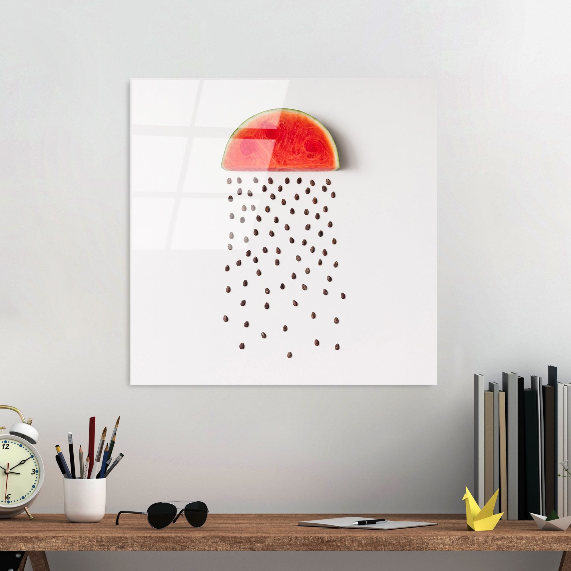 Quadro Decorativo em Vidro Temperado UV-824 (50 x 50 cm) Multicolor – 4 mm