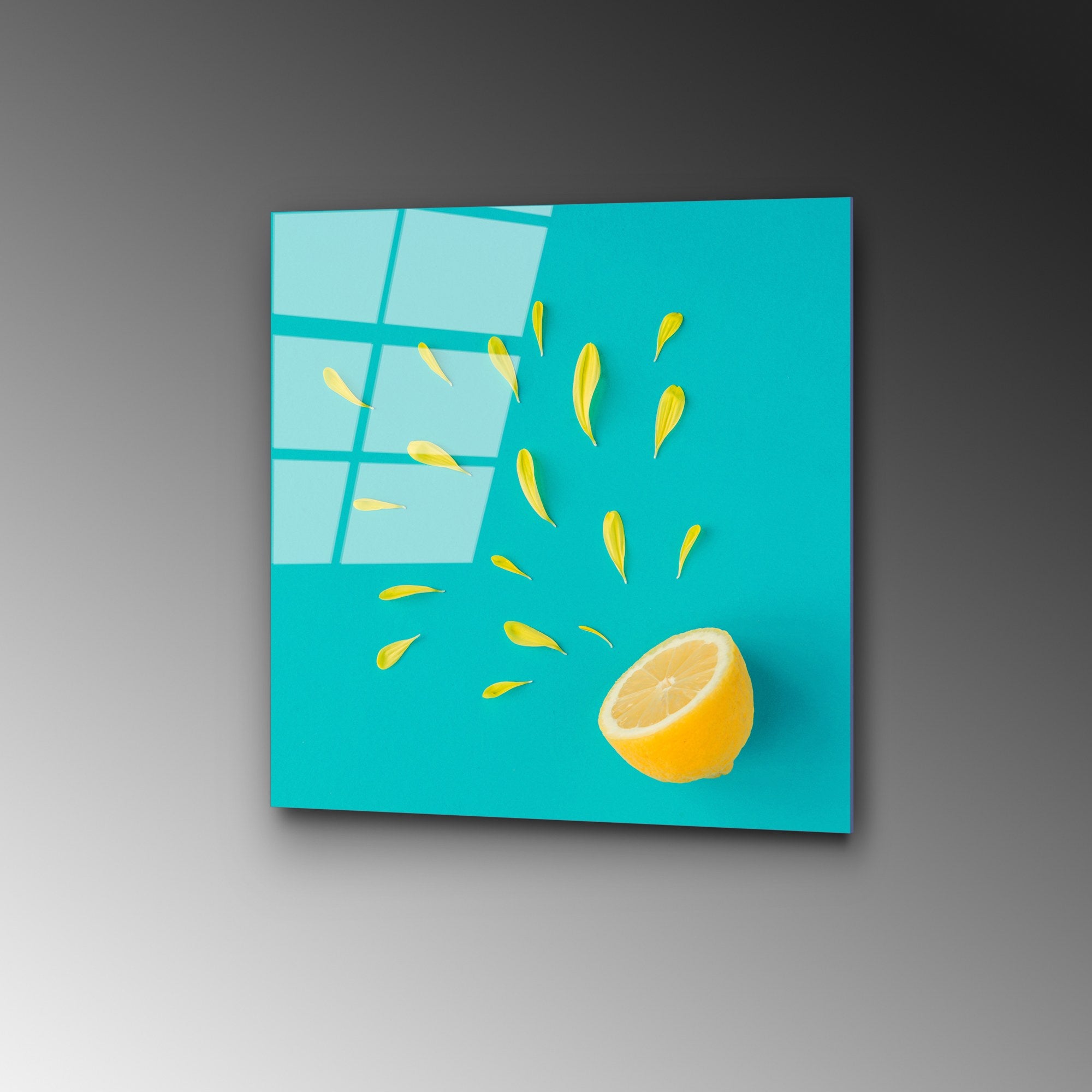 Quadro Decorativo em Vidro Temperado 4 mm 50 x 50 cm Multicolor UV-828 Ref. 123BZM2321