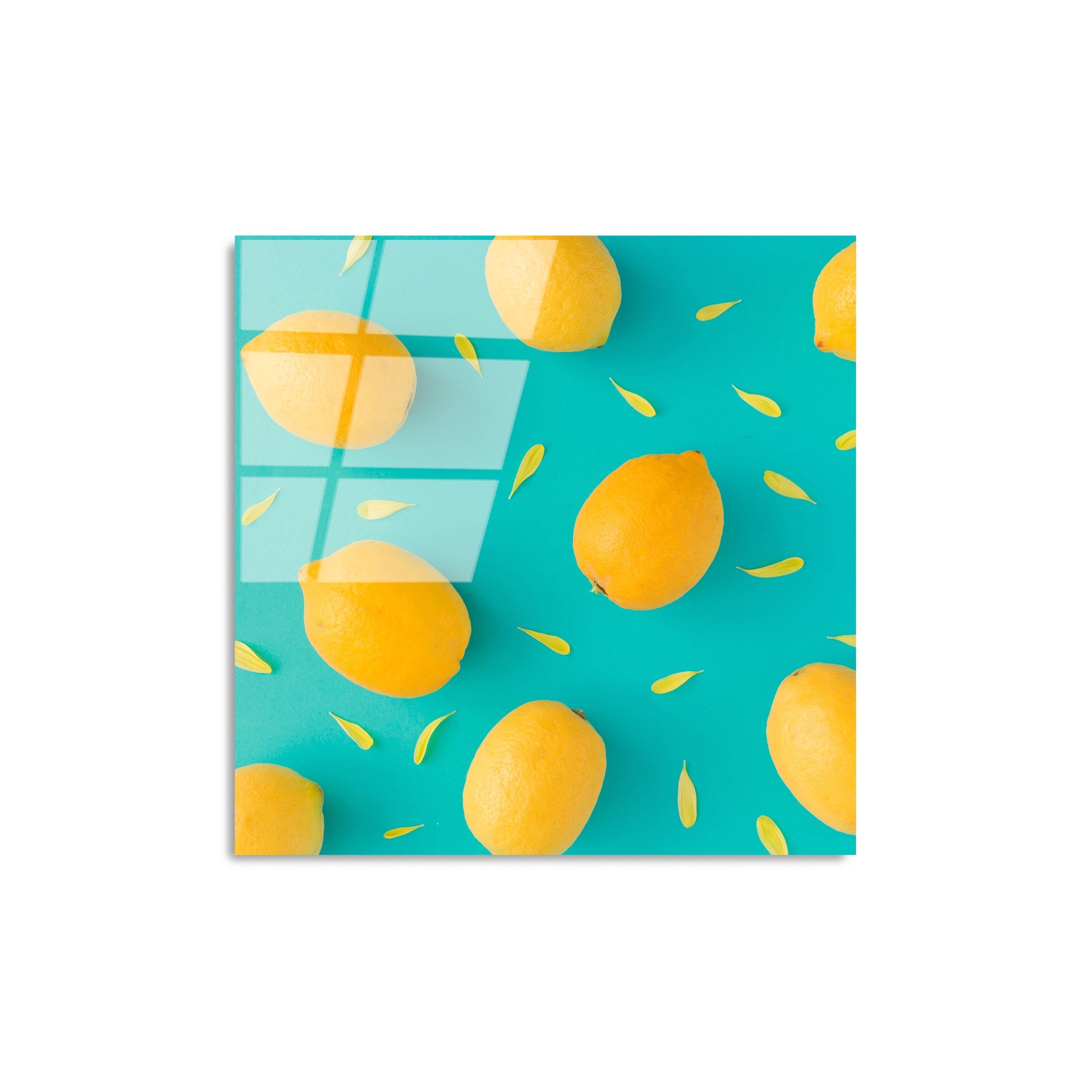 Quadro Decorativo em Vidro Temperado 100% UV-829, Multicolor, 50 x 50 cm (4 mm)