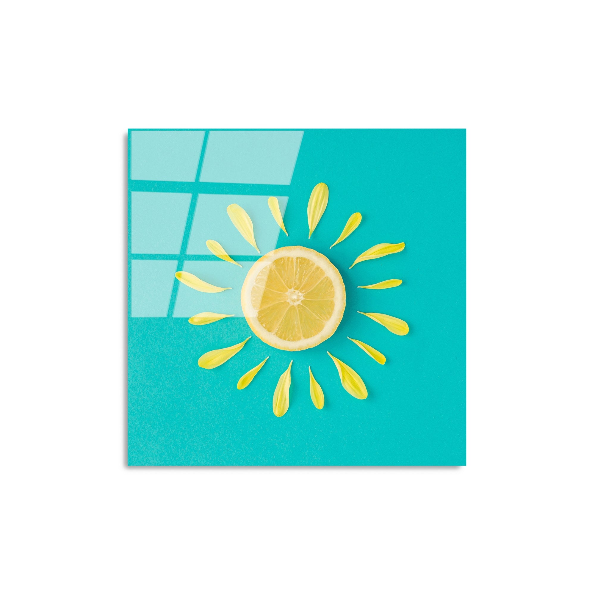 Quadro Decorativo em Vidro Temperado UV-830, 50 x 50 cm, Multicolor, 4 mm