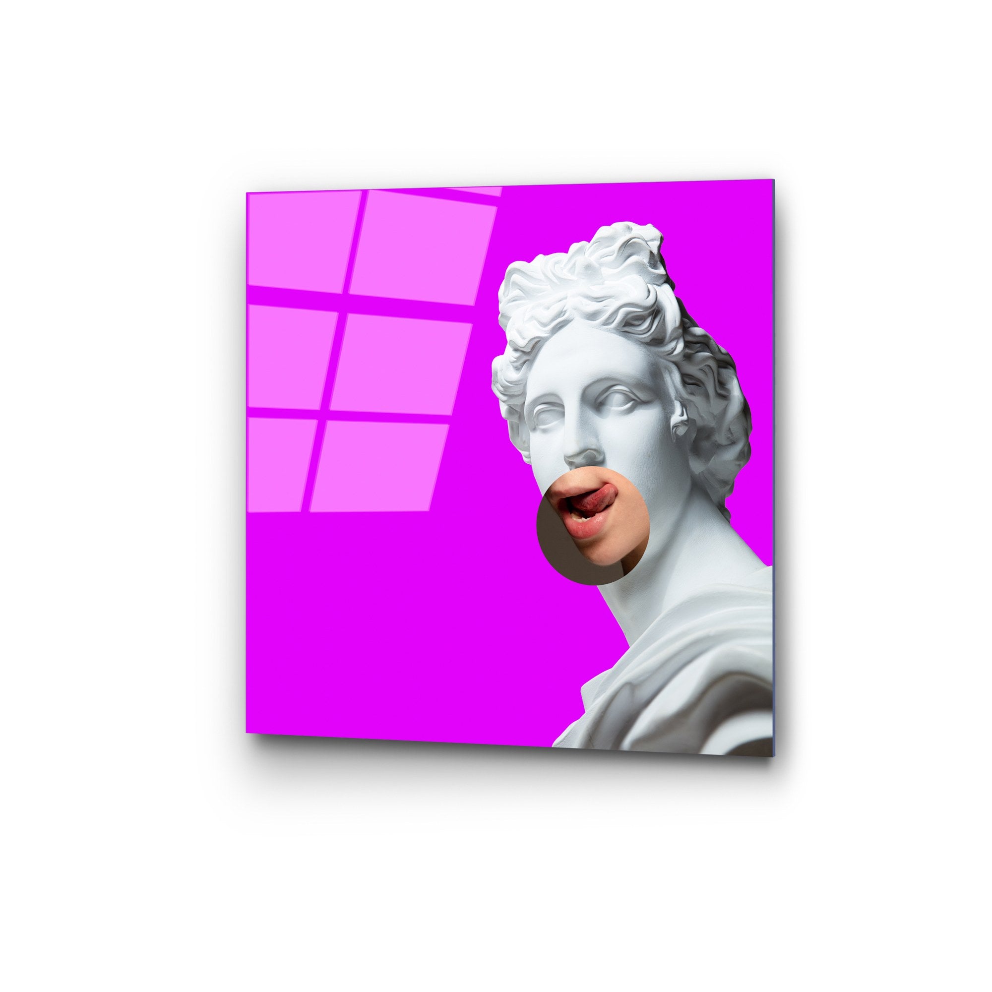 Quadro Decorativo em Vidro Temperado 100% UV-833, Multicolor, 50 x 50 cm (4 mm)