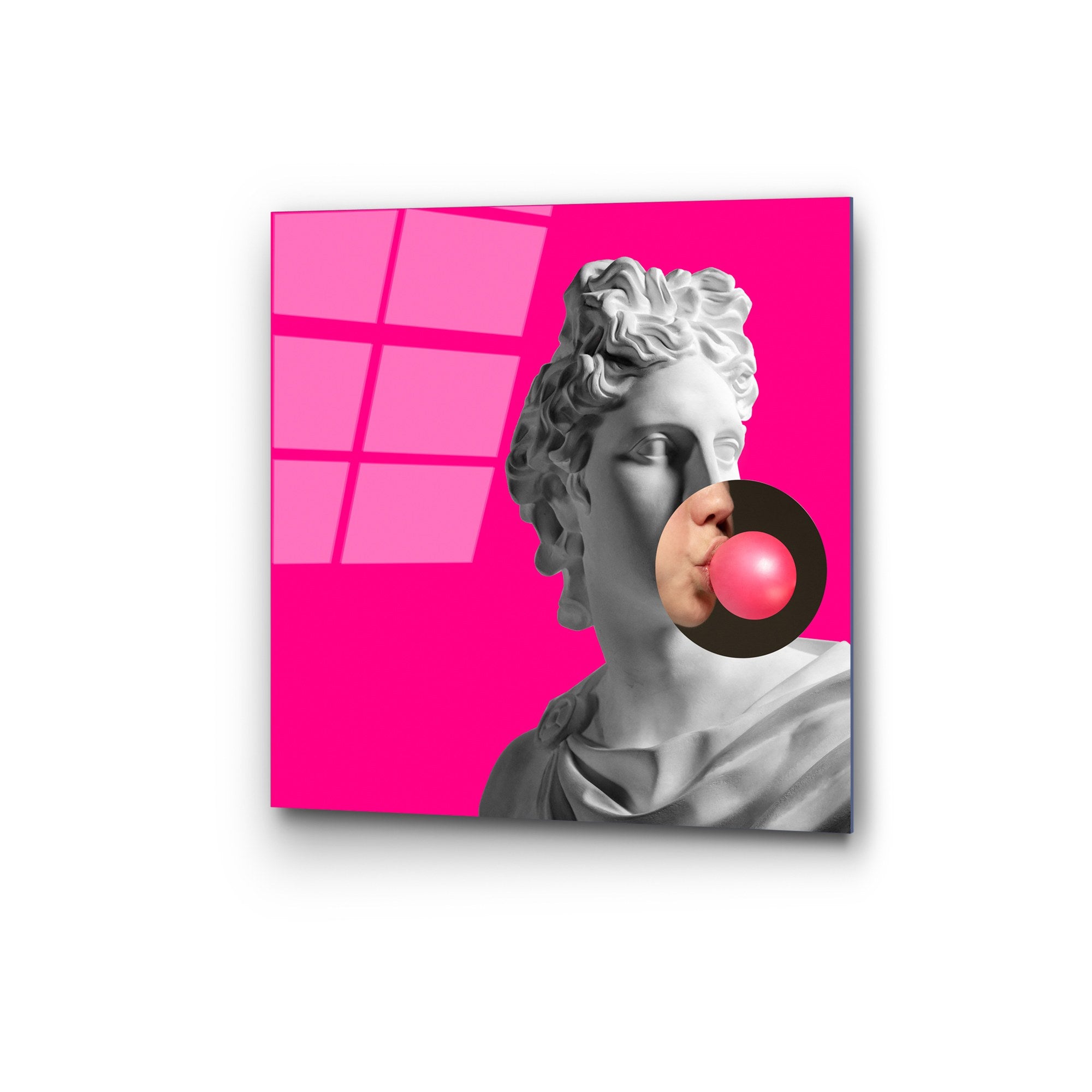 Quadro Decorativo em Vidro Temperado UV-834, 50x50 cm, Multicolor, 4 mm