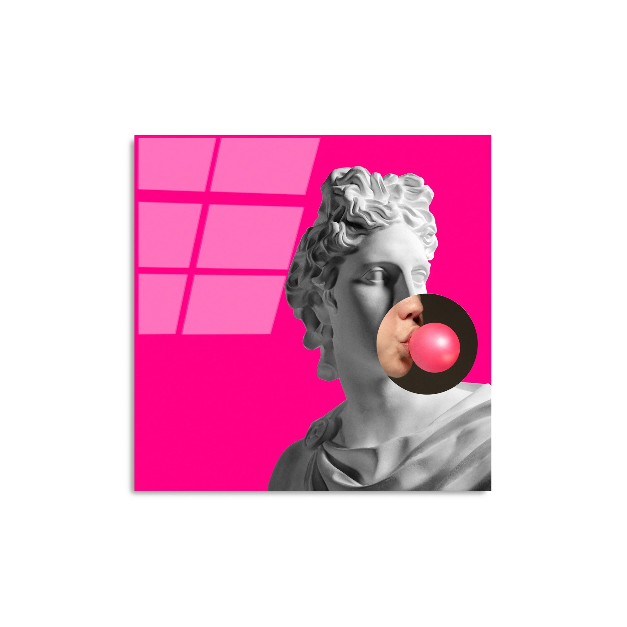 Quadro Decorativo em Vidro Temperado UV-834, 50x50 cm, Multicolor, 4 mm