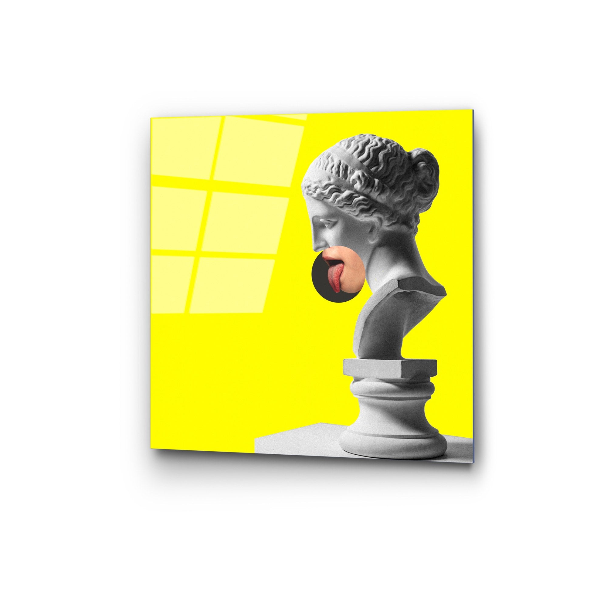 Quadro Decorativo em Vidro Temperado UV-835 - Multicolor - 50 x 50 cm (4 mm) | Ref. 123BZM2328