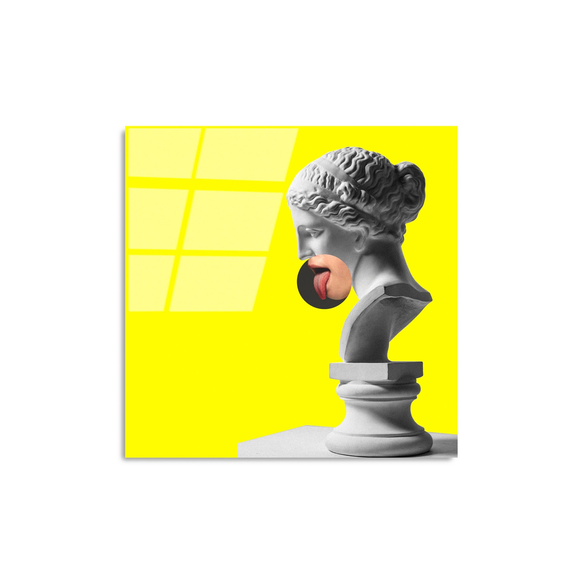 Quadro Decorativo em Vidro Temperado UV-835 - Multicolor - 50 x 50 cm (4 mm) | Ref. 123BZM2328