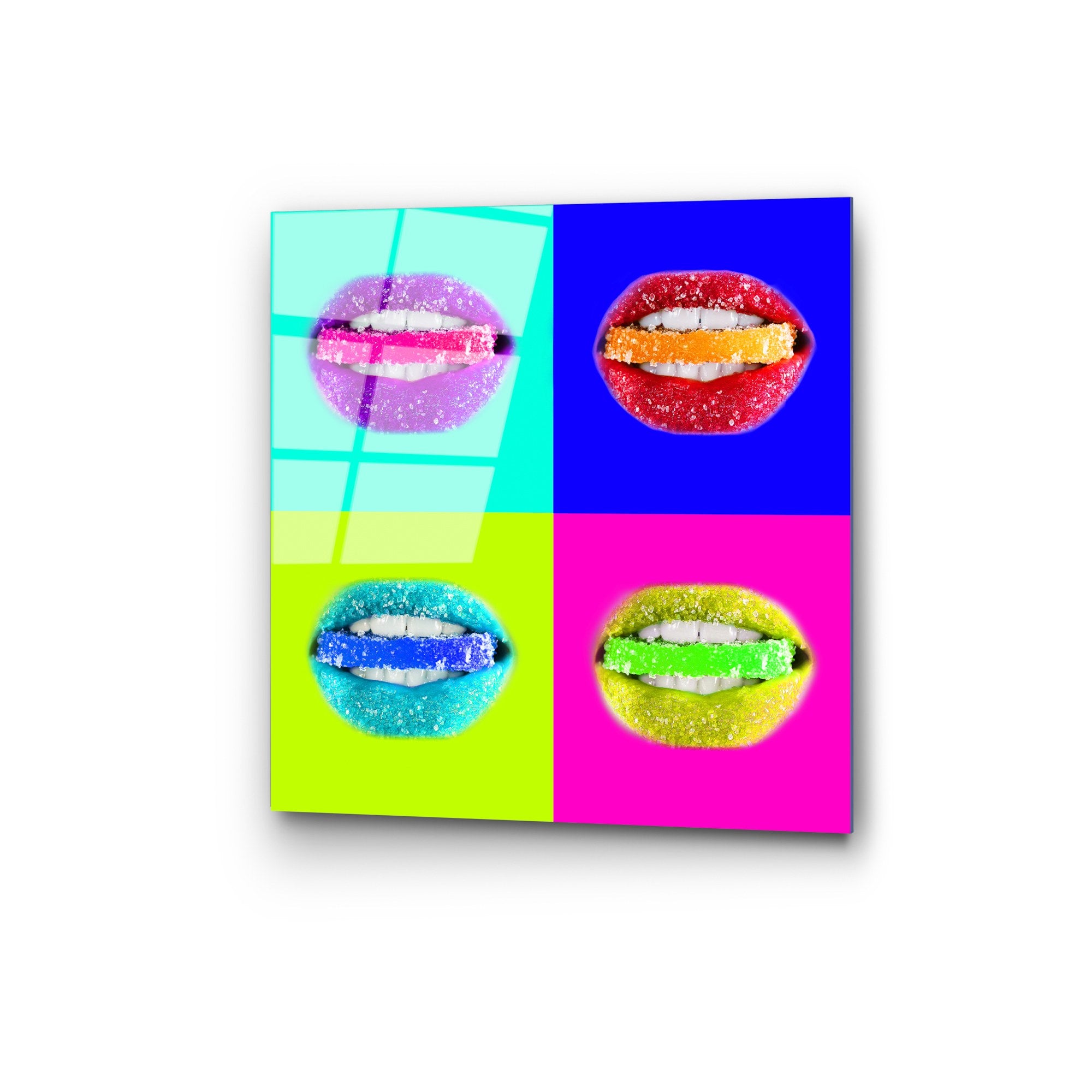 Quadro Decorativo em Vidro Temperado UV-841, Multicolor, 50 x 50 cm, 4 mm (Ref. 123BZM2334)