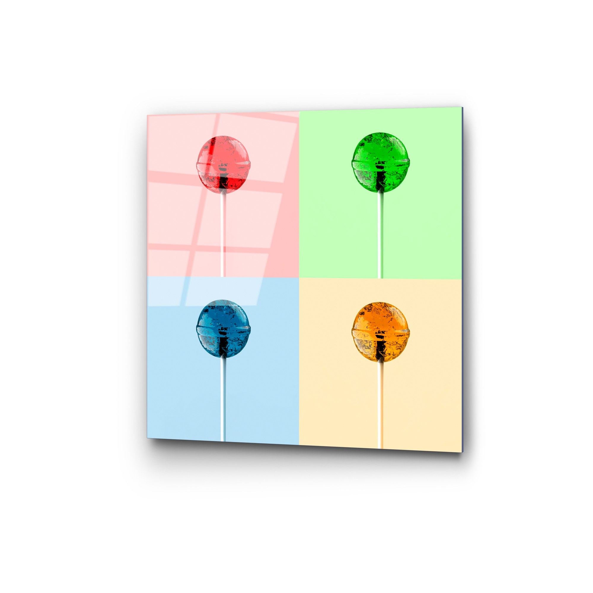 Quadro Decorativo em Vidro Temperado Multicolor 50 x 50 cm (4 mm) – UV-843