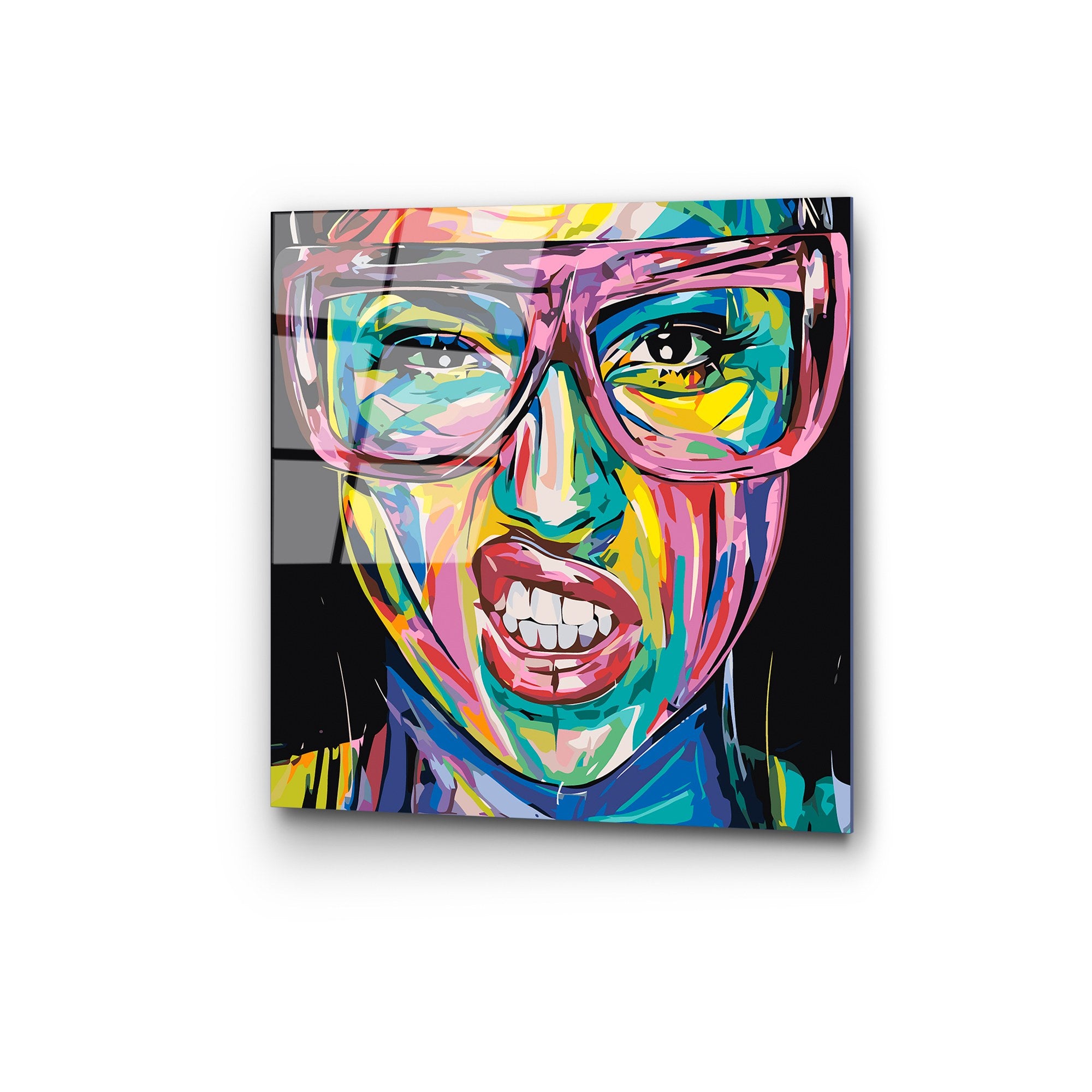 Quadro Decorativo em Vidro Temperado Multicolor UV-844, 50 x 50 cm (4 mm)