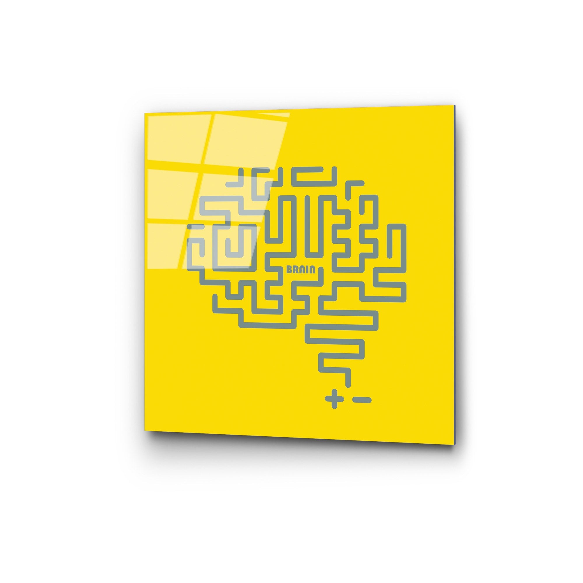 Quadro Decorativo em Vidro Temperado 100% (4 mm) Multicolor 50 x 50 cm – UV-850