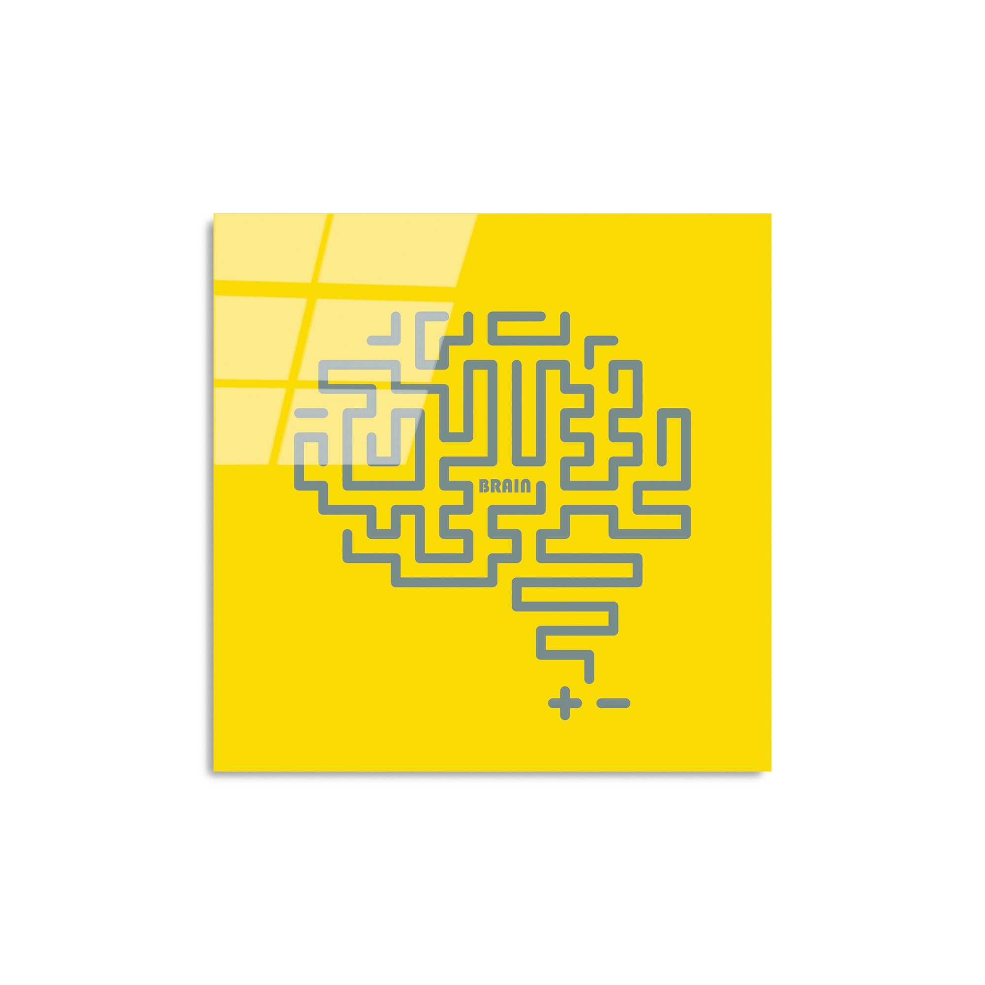 Quadro Decorativo em Vidro Temperado 100% (4 mm) Multicolor 50 x 50 cm – UV-850