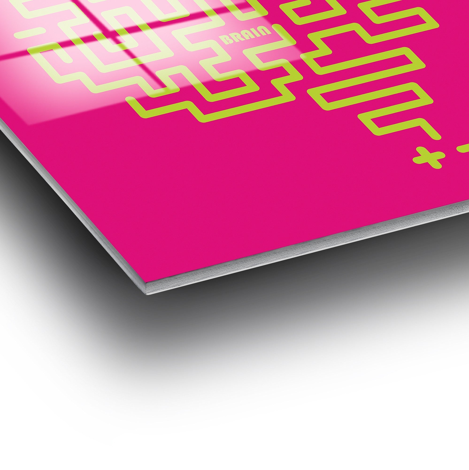 UV-851 Quadro Decorativo em Vidro Temperado 50 x 50 cm (3 Peças) – Multicolor