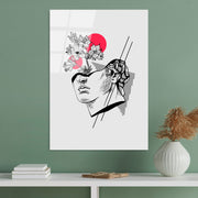 Quadro Decorativo em Vidro Temperado UV-861, 45 x 65 cm, Multicolor (4 mm)