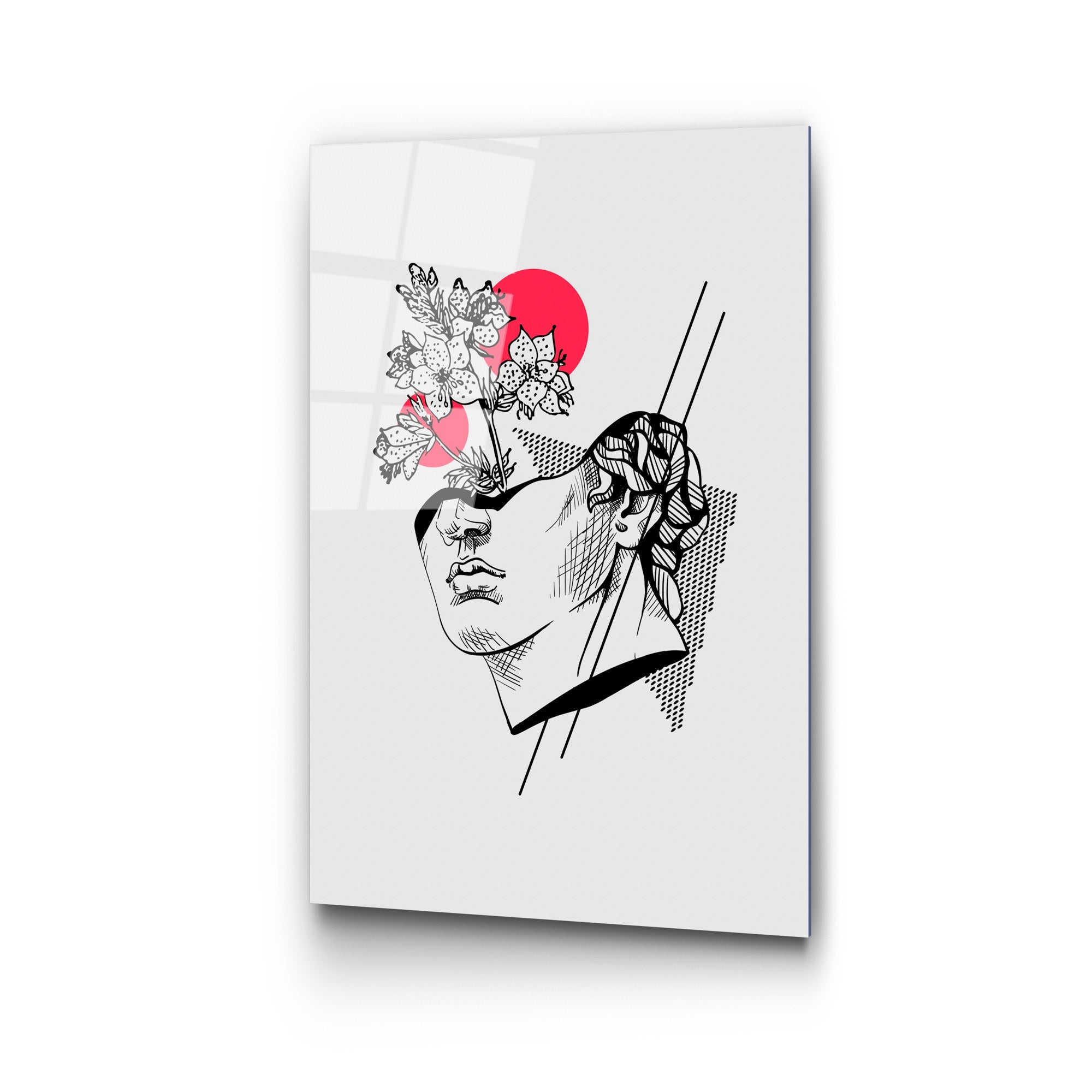 Quadro Decorativo em Vidro Temperado UV-861, 45 x 65 cm, Multicolor (4 mm)