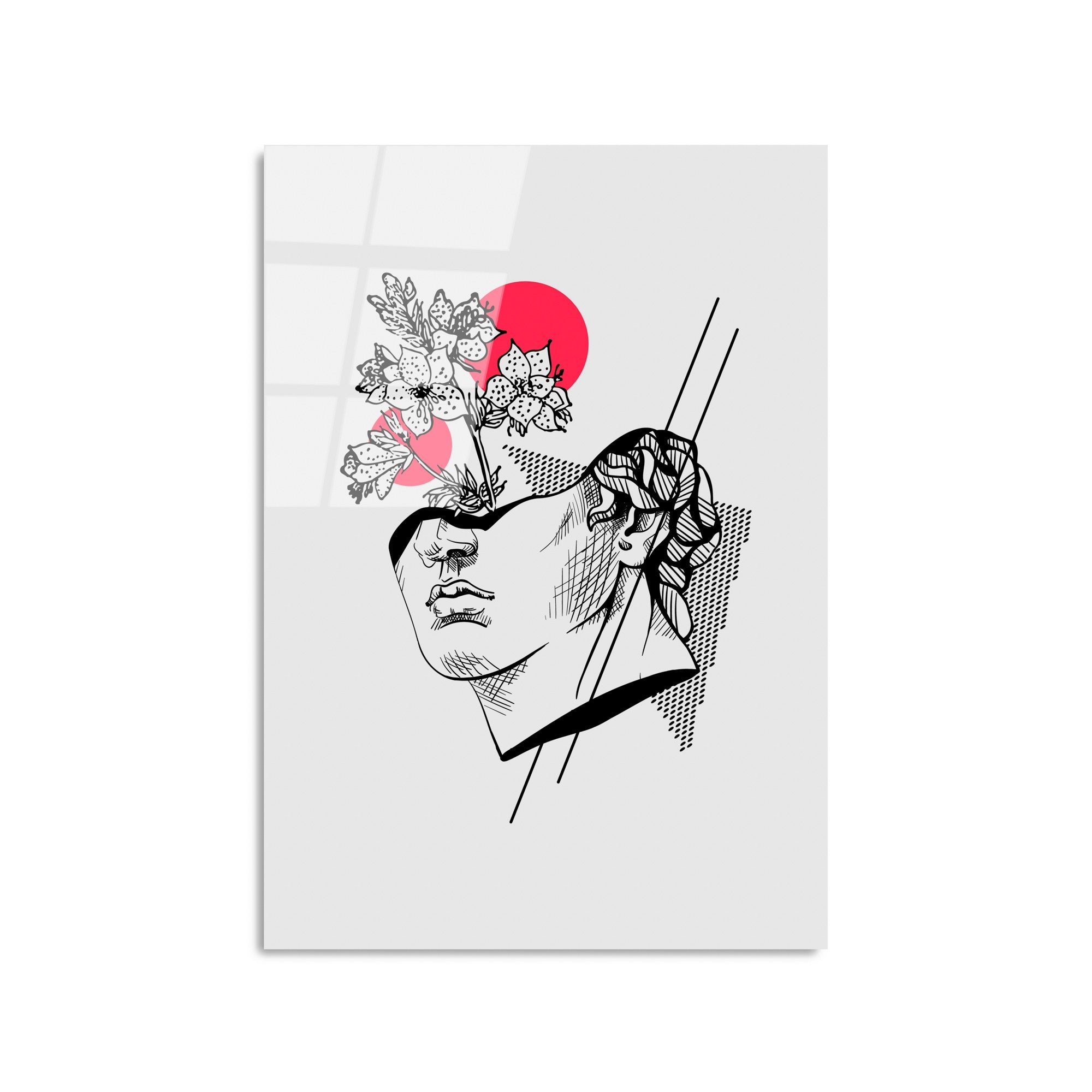 Quadro Decorativo em Vidro Temperado UV-861, 45 x 65 cm, Multicolor (4 mm)