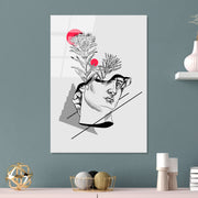 Quadro Decorativo em Vidro Temperado UV-863 (45 x 65 cm) – Multicolor, 4 mm