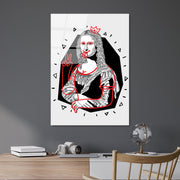 Quadro Decorativo em Vidro Temperado 100% UV-866, Multicolor, 45 x 65 cm (4 mm)