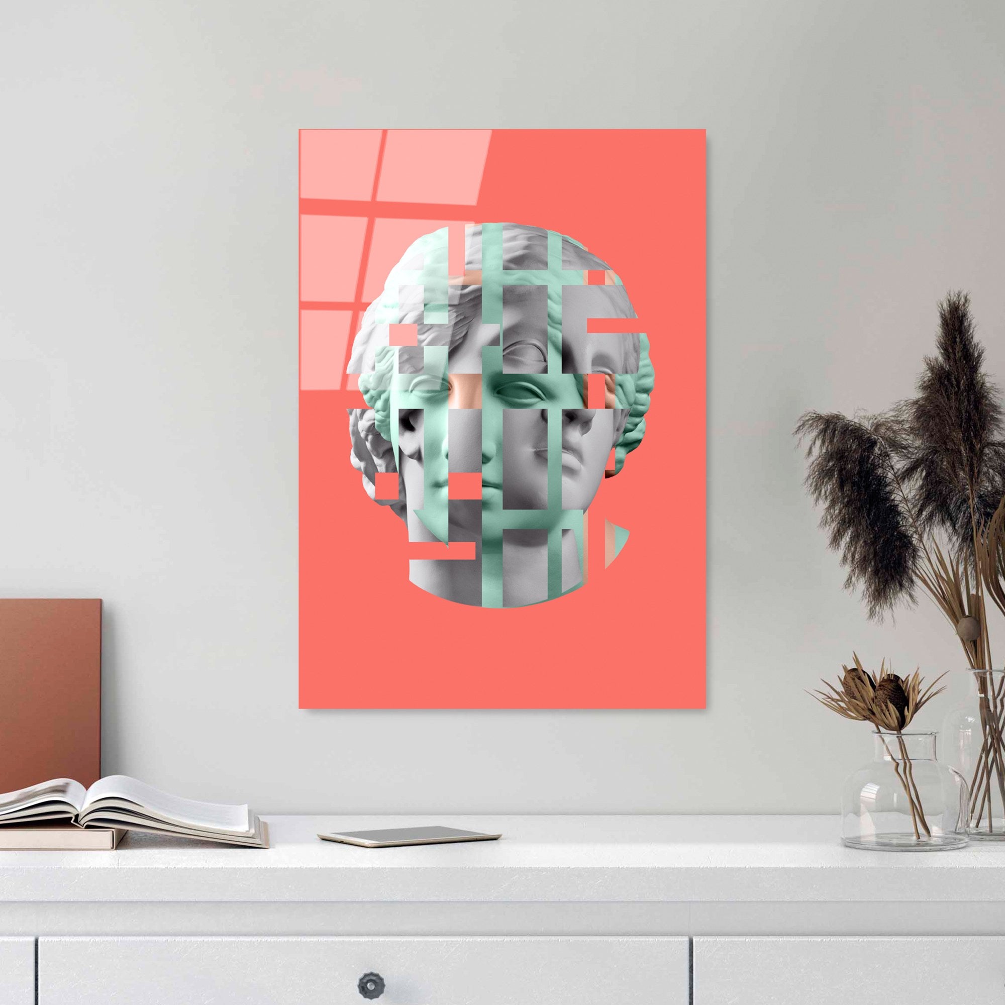 Quadro Decorativo em Vidro Temperado UV-867, 45 x 65 cm – Multicolor (4 mm)